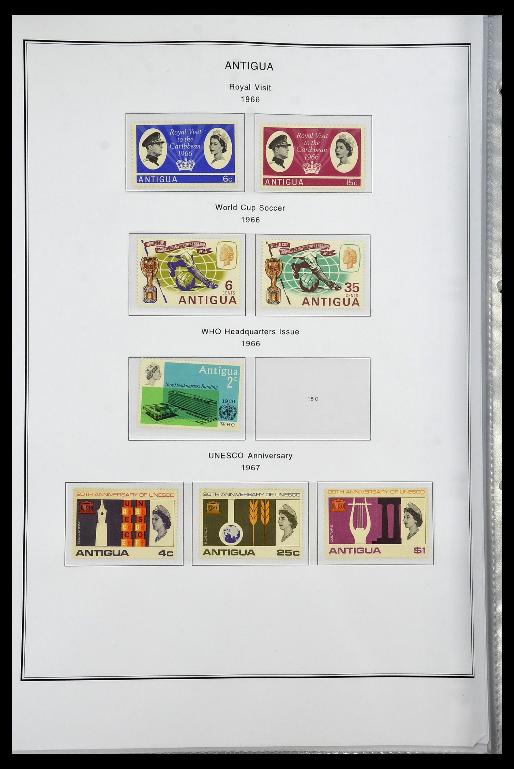35060 0094 - Postzegelverzameling 35060 Engeland en kolonien 1840-1970.