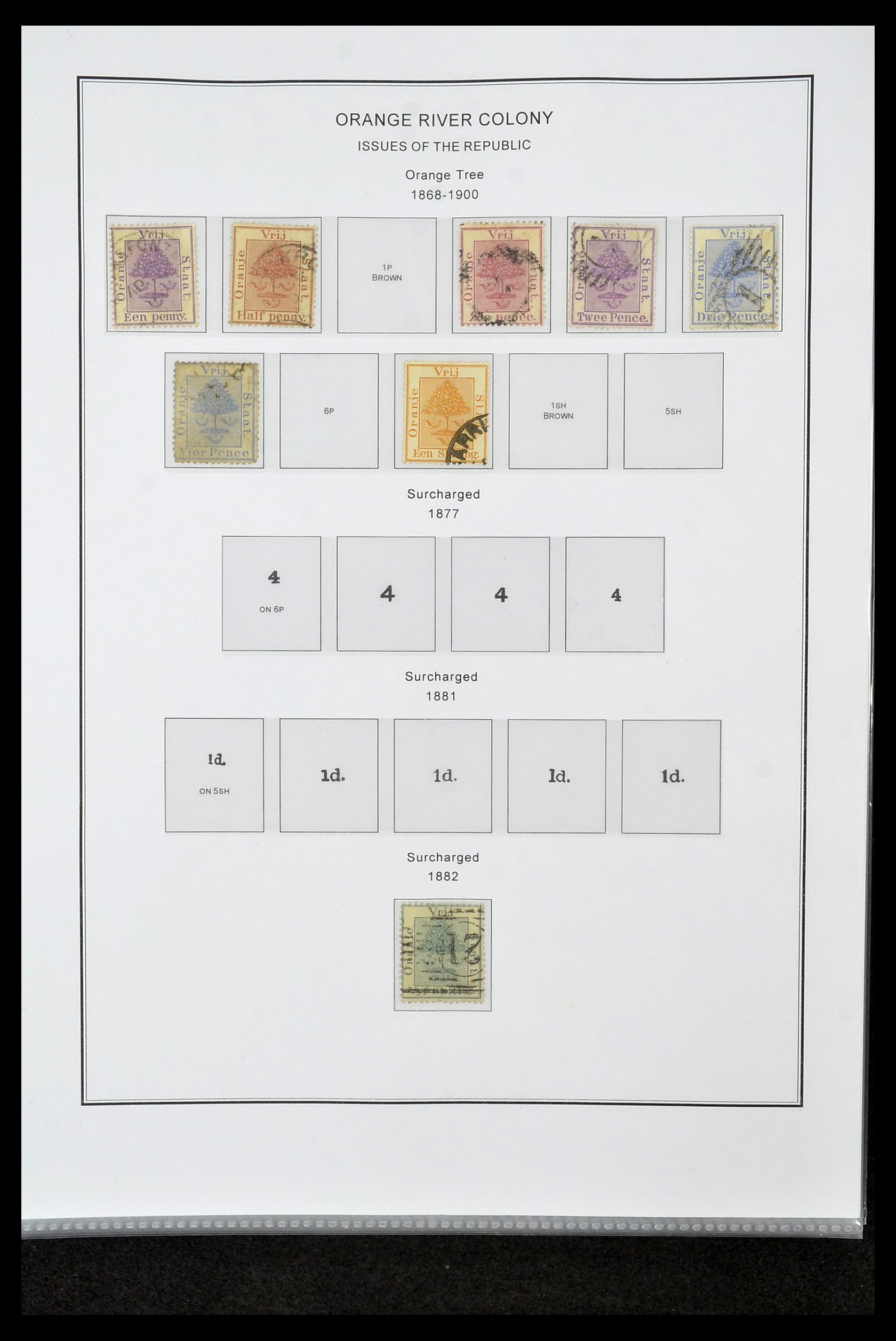 35060 2644 - Postzegelverzameling 35060 Engeland en kolonien 1840-1970.