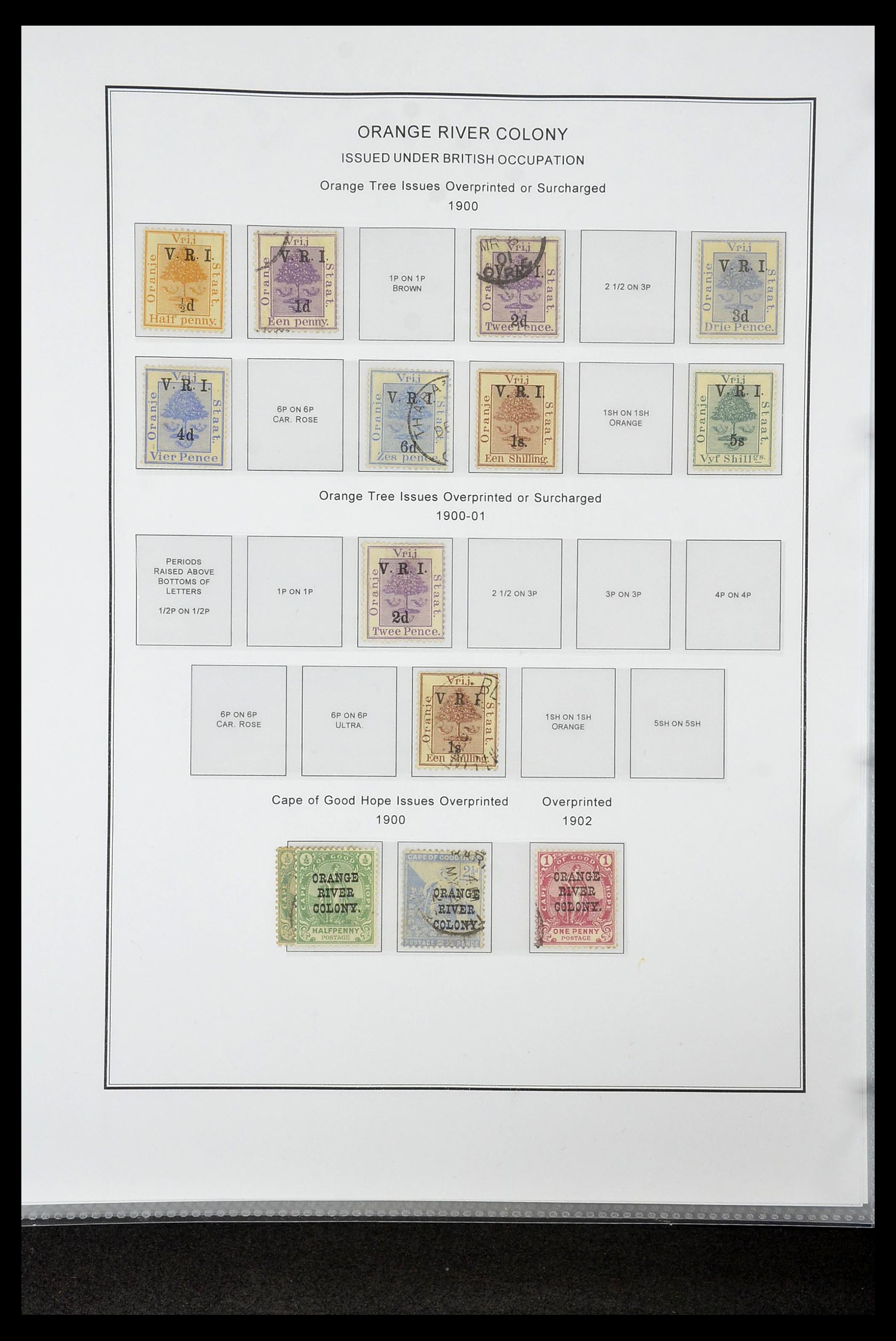 35060 2648 - Postzegelverzameling 35060 Engeland en kolonien 1840-1970.