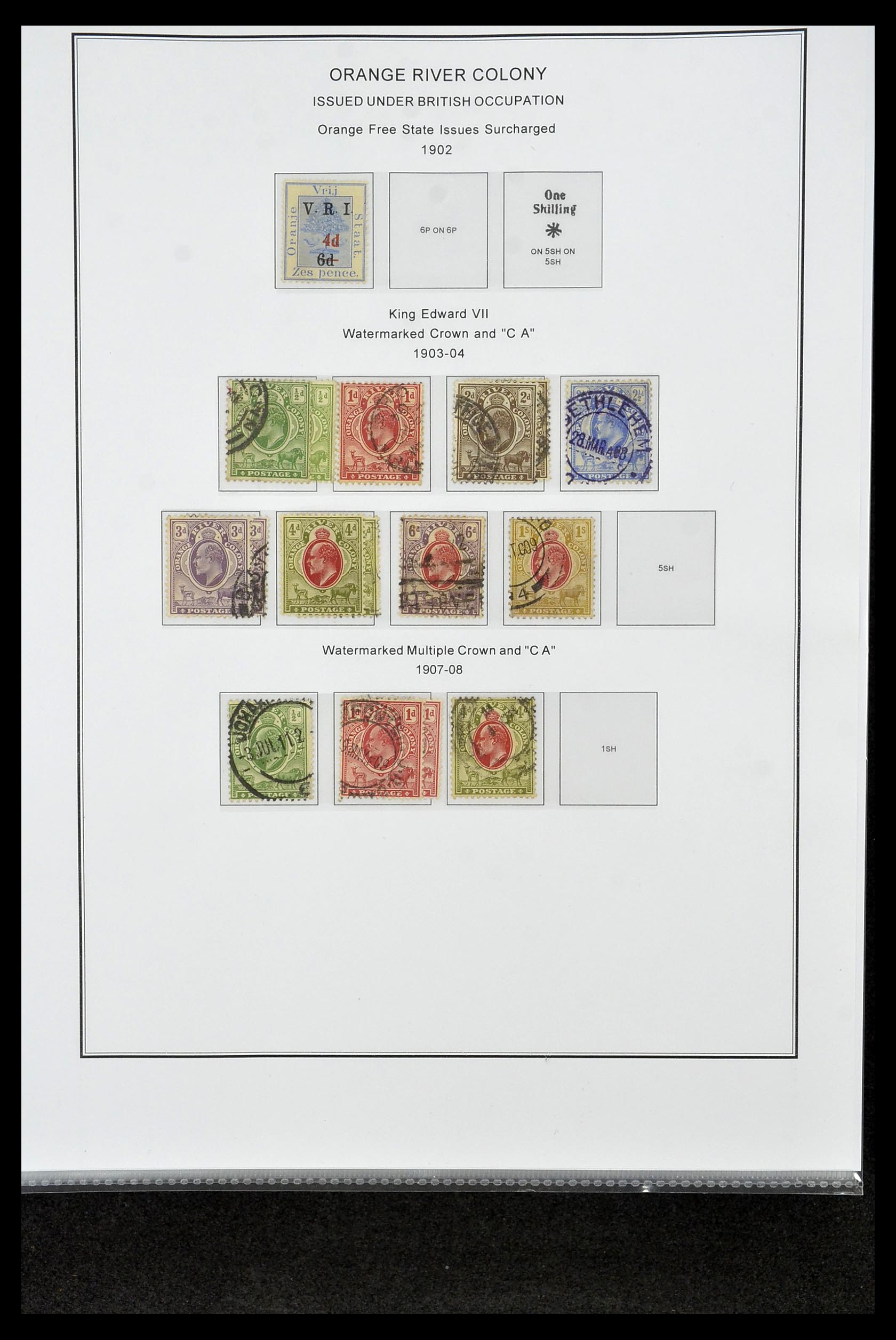 35060 2651 - Postzegelverzameling 35060 Engeland en kolonien 1840-1970.