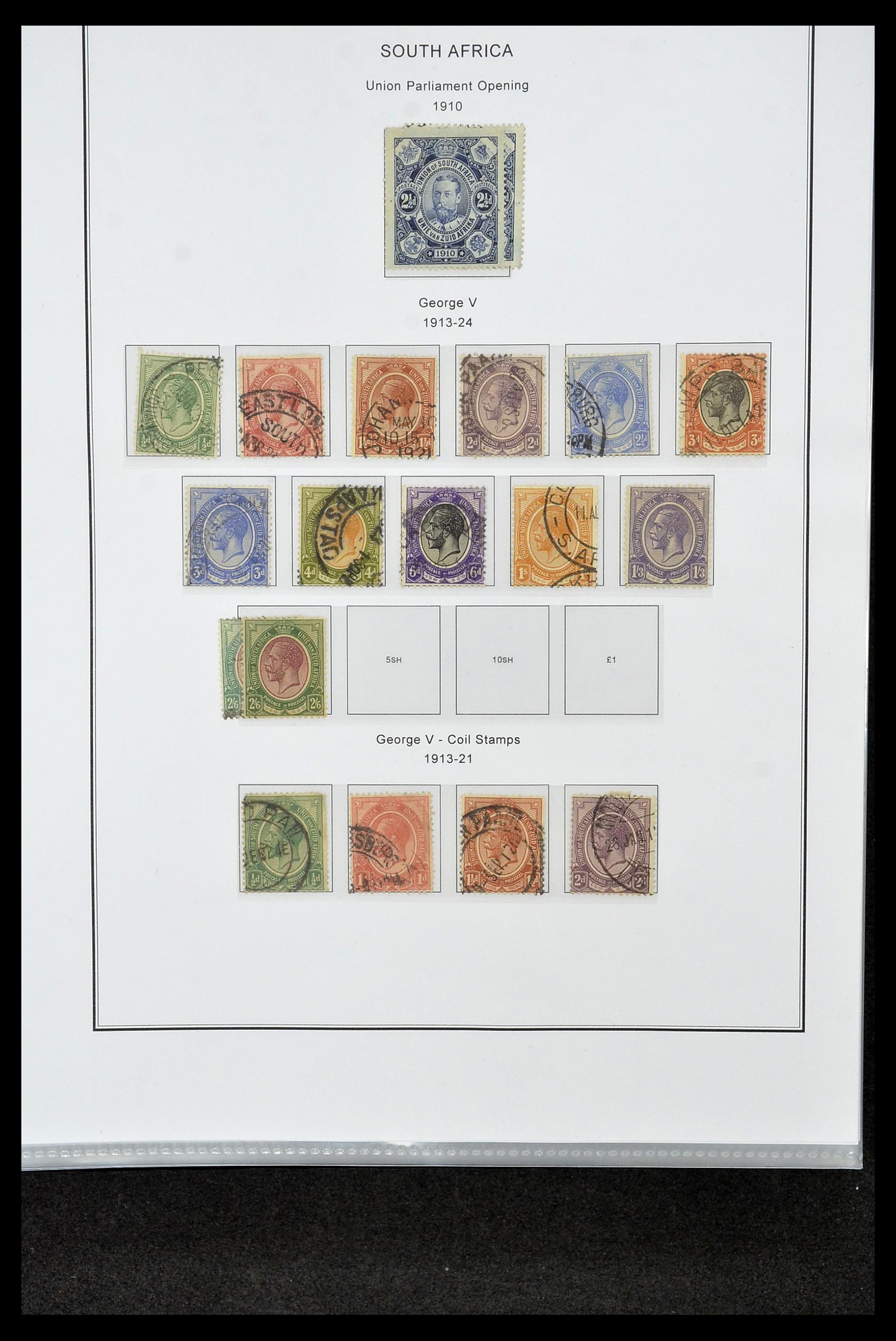 35060 2653 - Postzegelverzameling 35060 Engeland en kolonien 1840-1970.