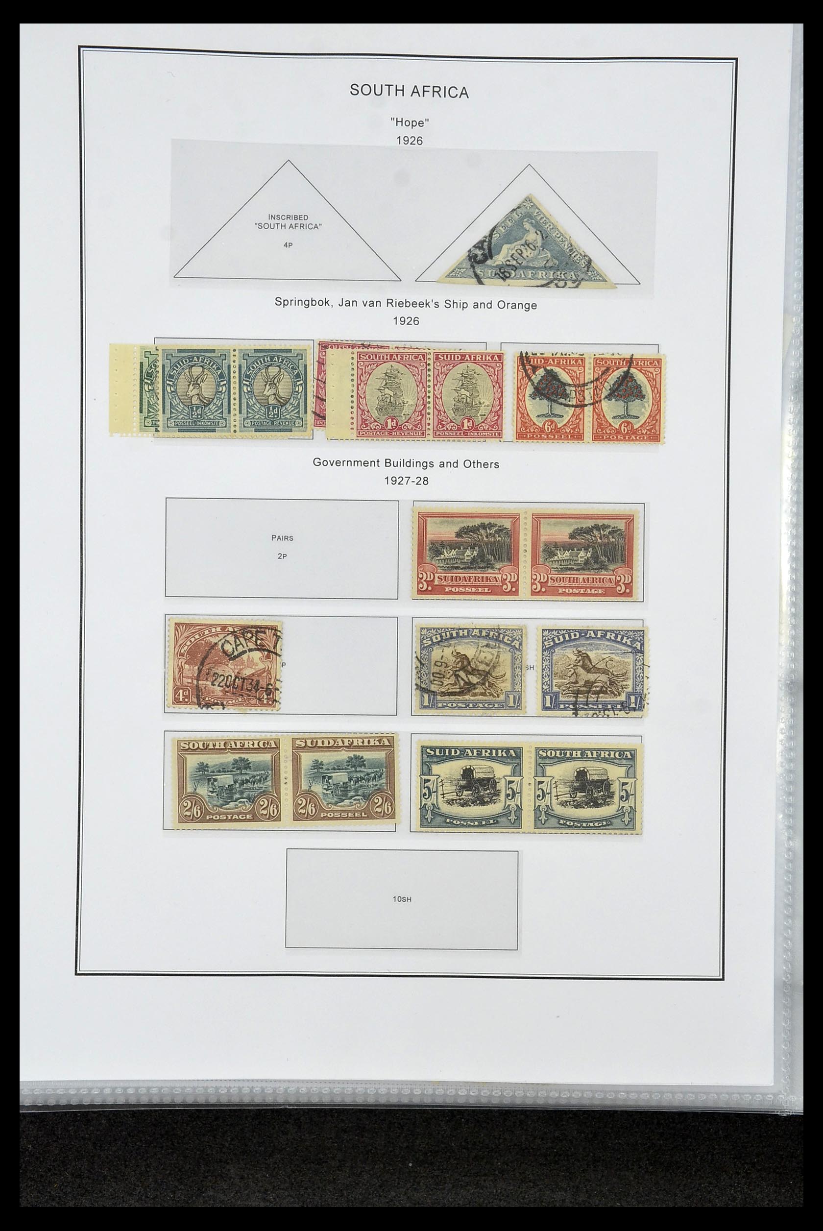 35060 2654 - Postzegelverzameling 35060 Engeland en kolonien 1840-1970.