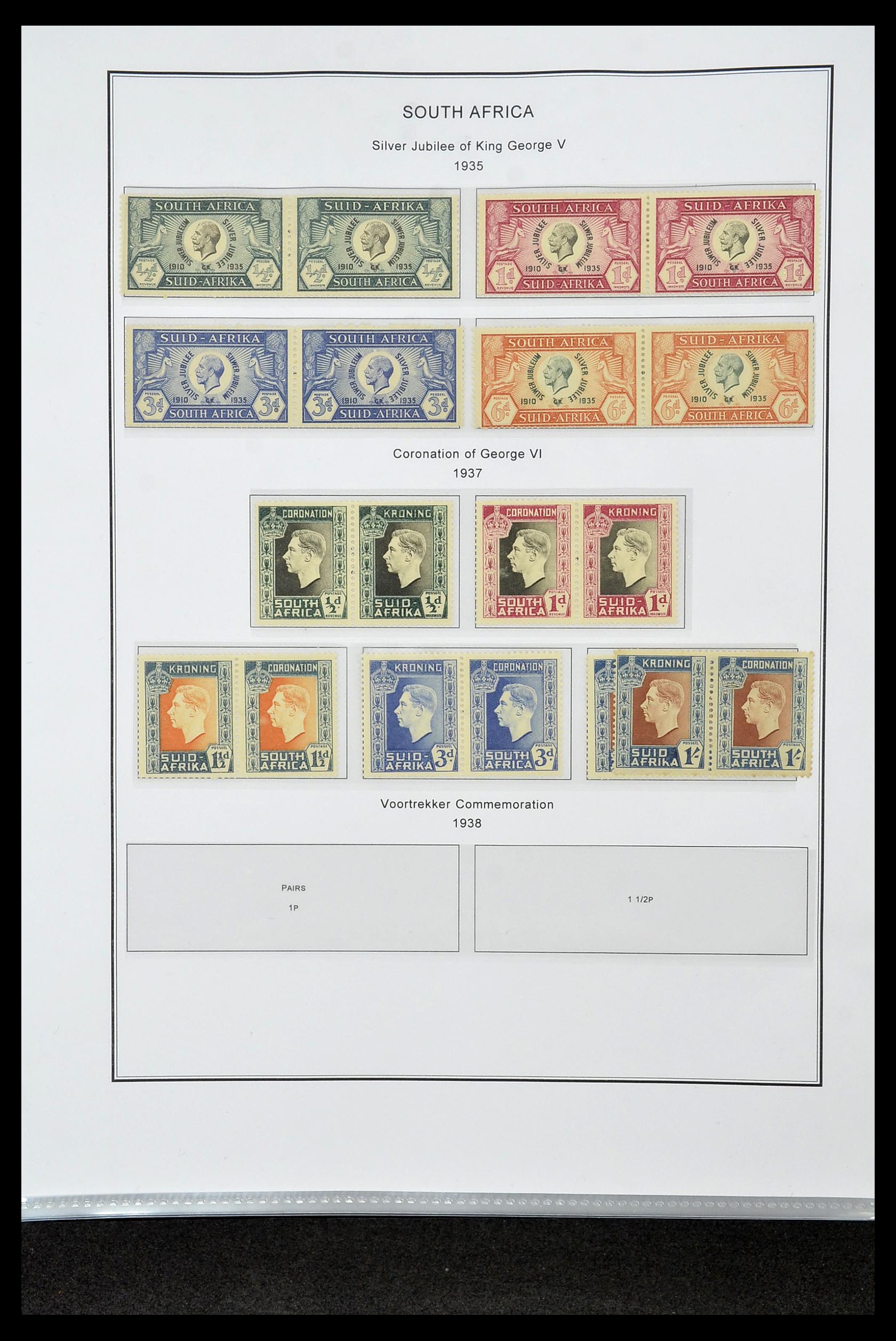 35060 2656 - Postzegelverzameling 35060 Engeland en kolonien 1840-1970.