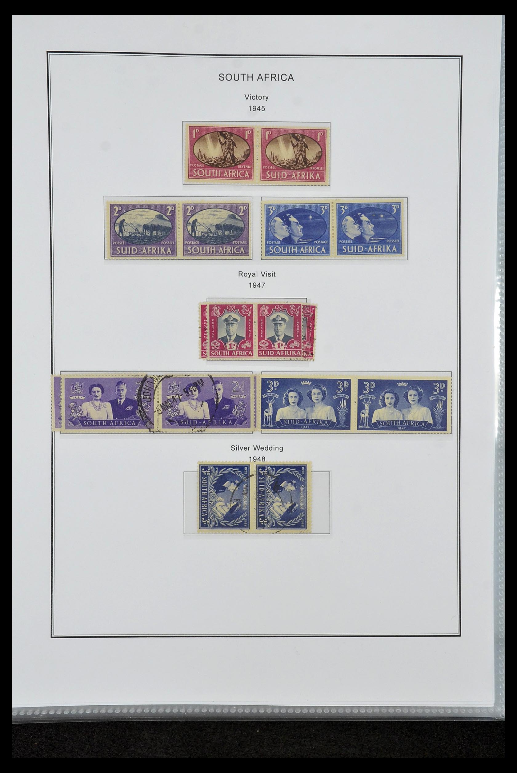 35060 2659 - Postzegelverzameling 35060 Engeland en kolonien 1840-1970.