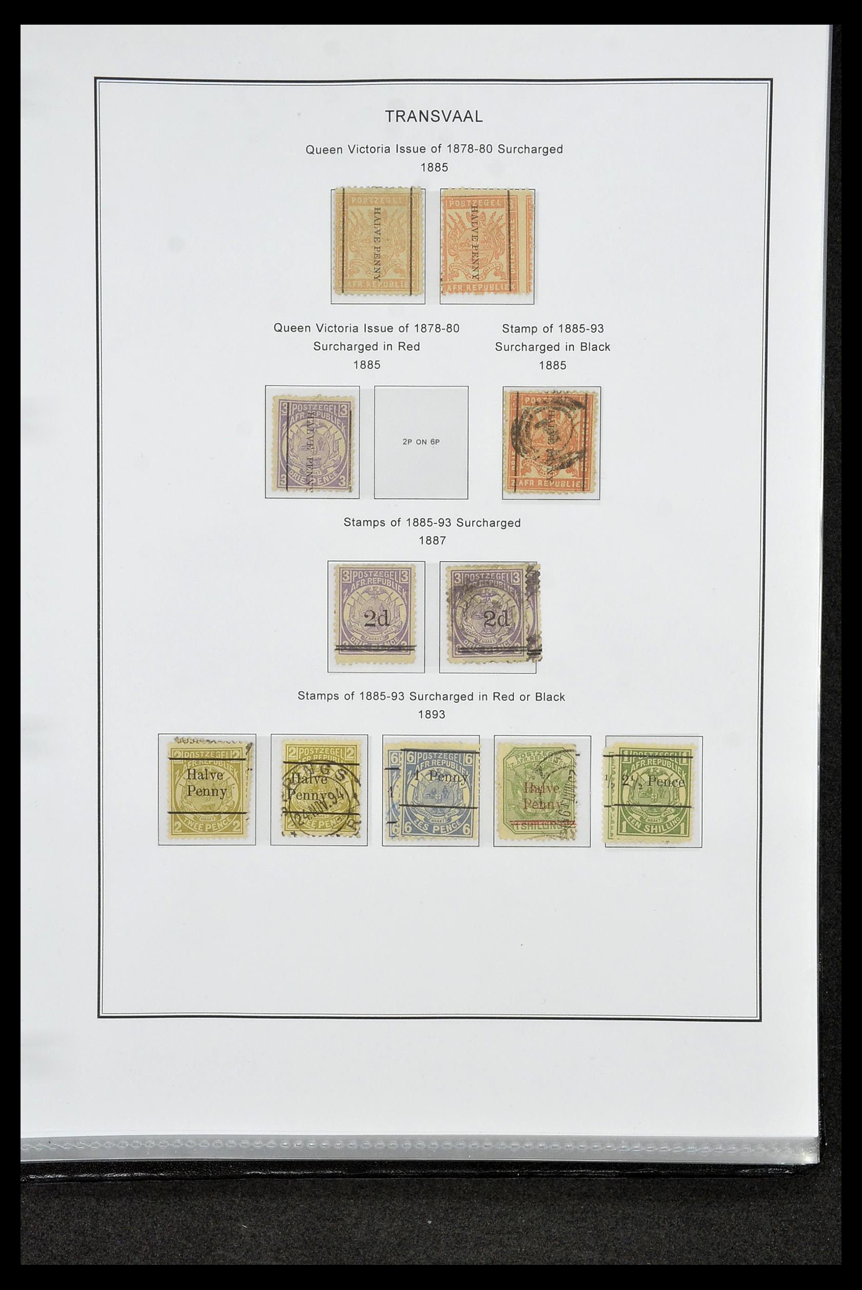 35060 2680 - Postzegelverzameling 35060 Engeland en kolonien 1840-1970.