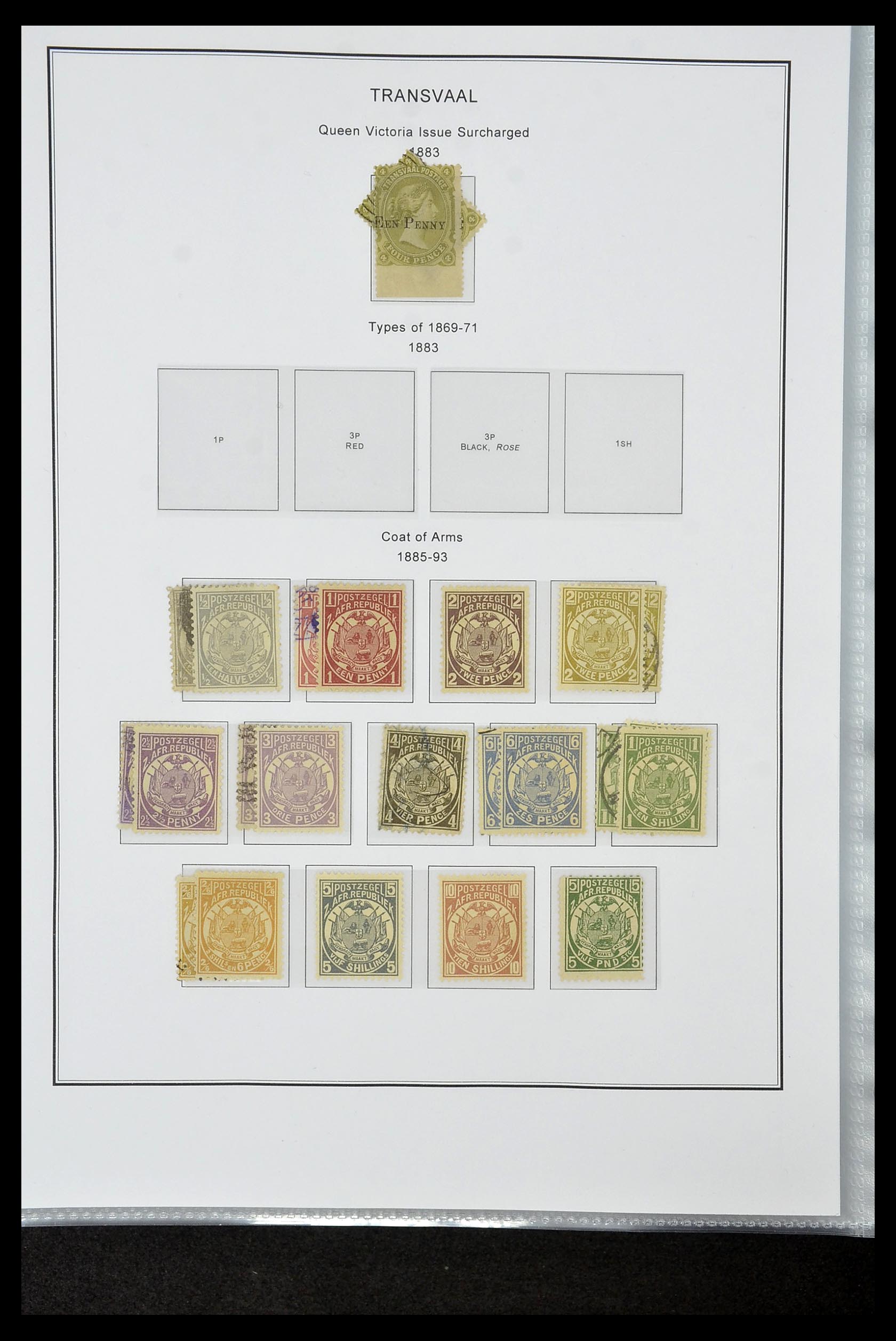 35060 2681 - Postzegelverzameling 35060 Engeland en kolonien 1840-1970.