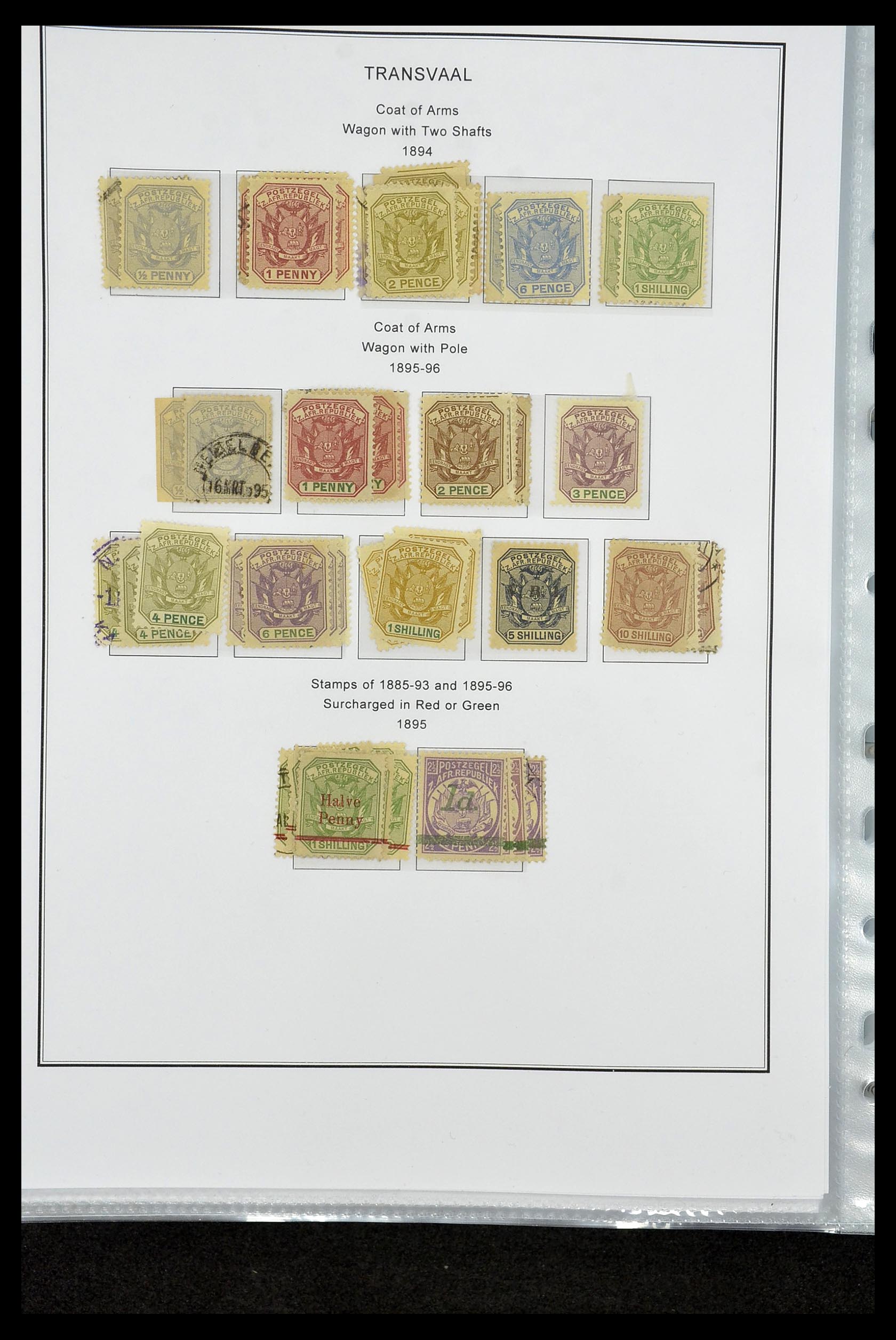 35060 2682 - Postzegelverzameling 35060 Engeland en kolonien 1840-1970.