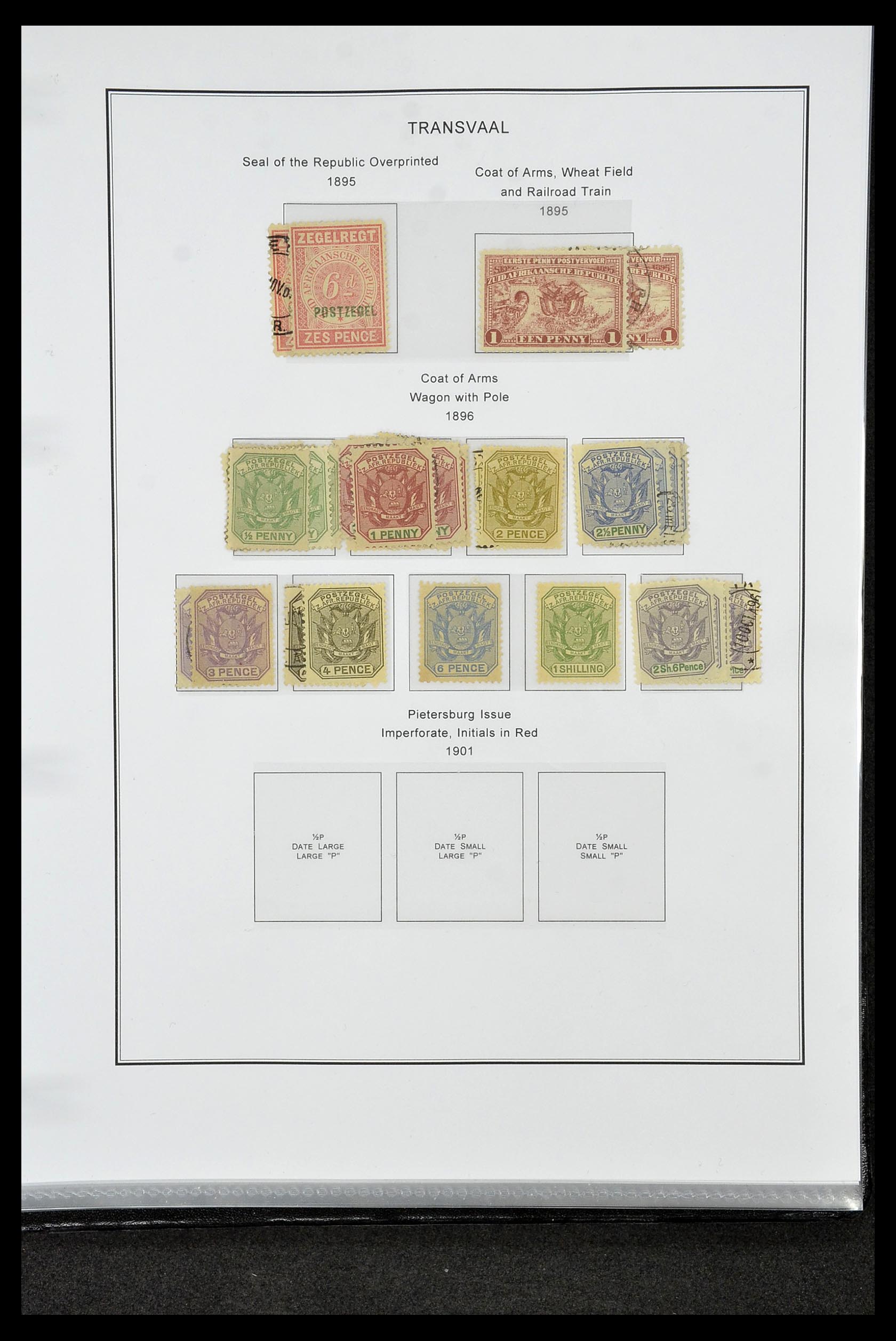 35060 2683 - Postzegelverzameling 35060 Engeland en kolonien 1840-1970.