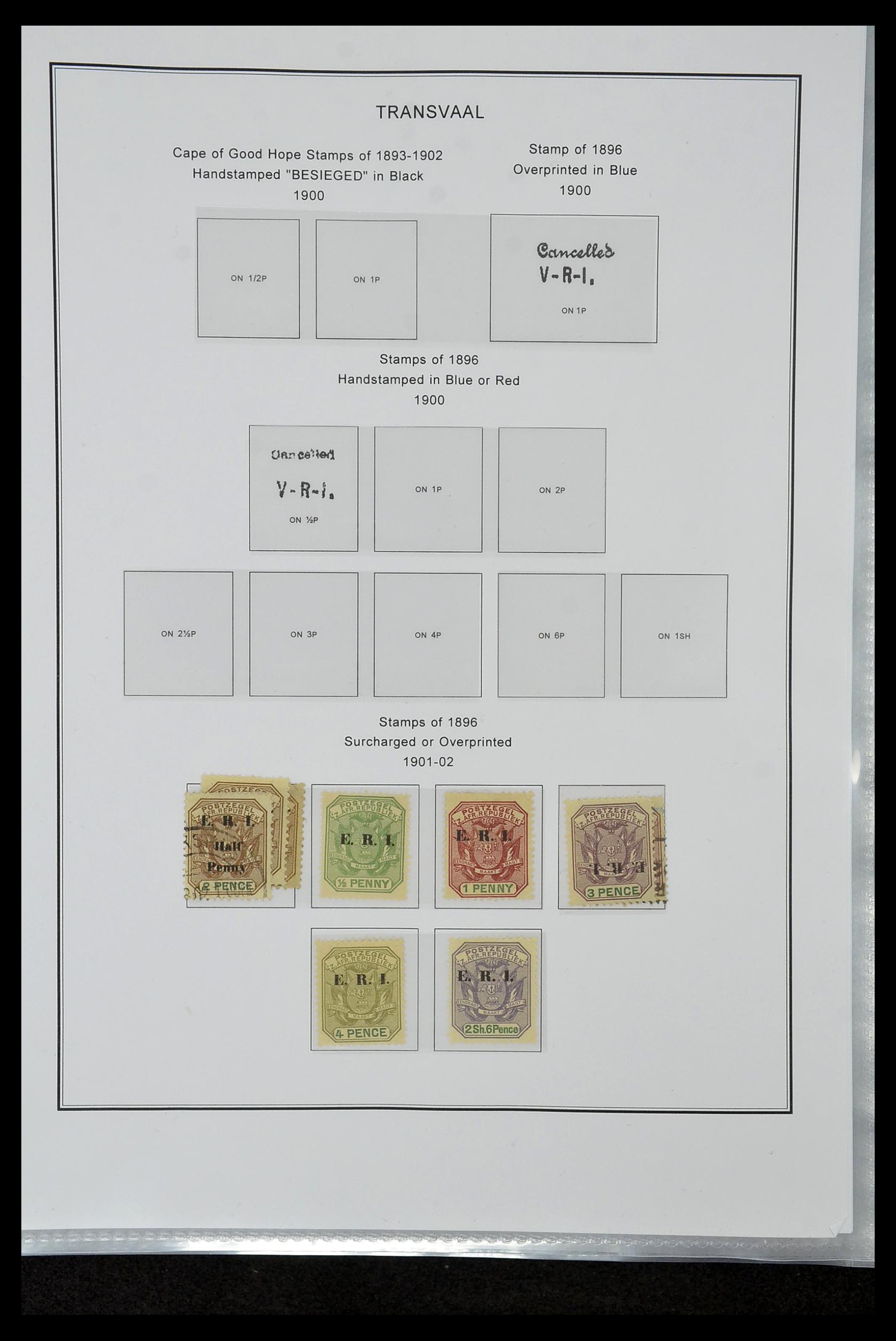 35060 2686 - Postzegelverzameling 35060 Engeland en kolonien 1840-1970.
