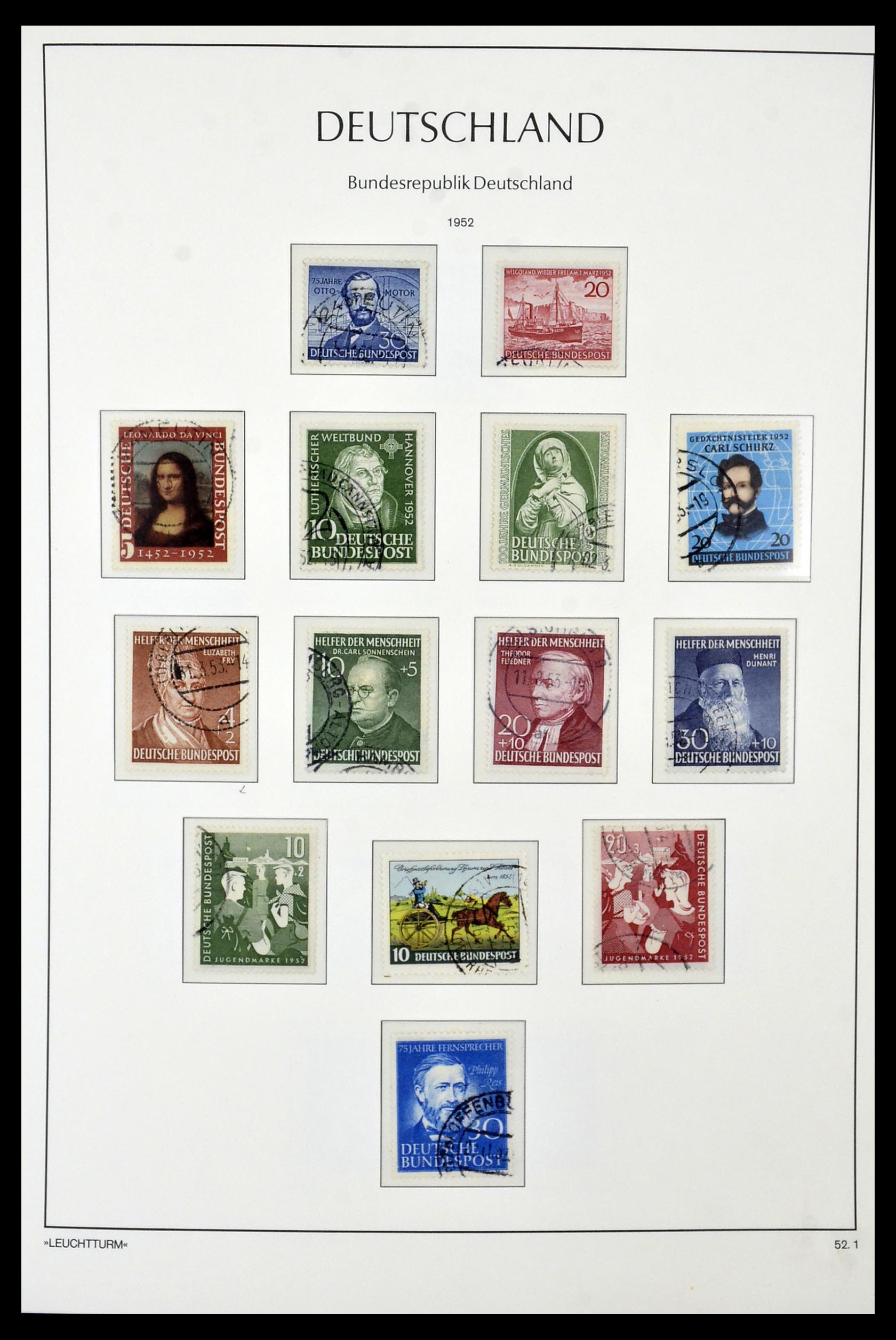 35061 004 - Postzegelverzameling 35061 Bundespost 1949-1977.