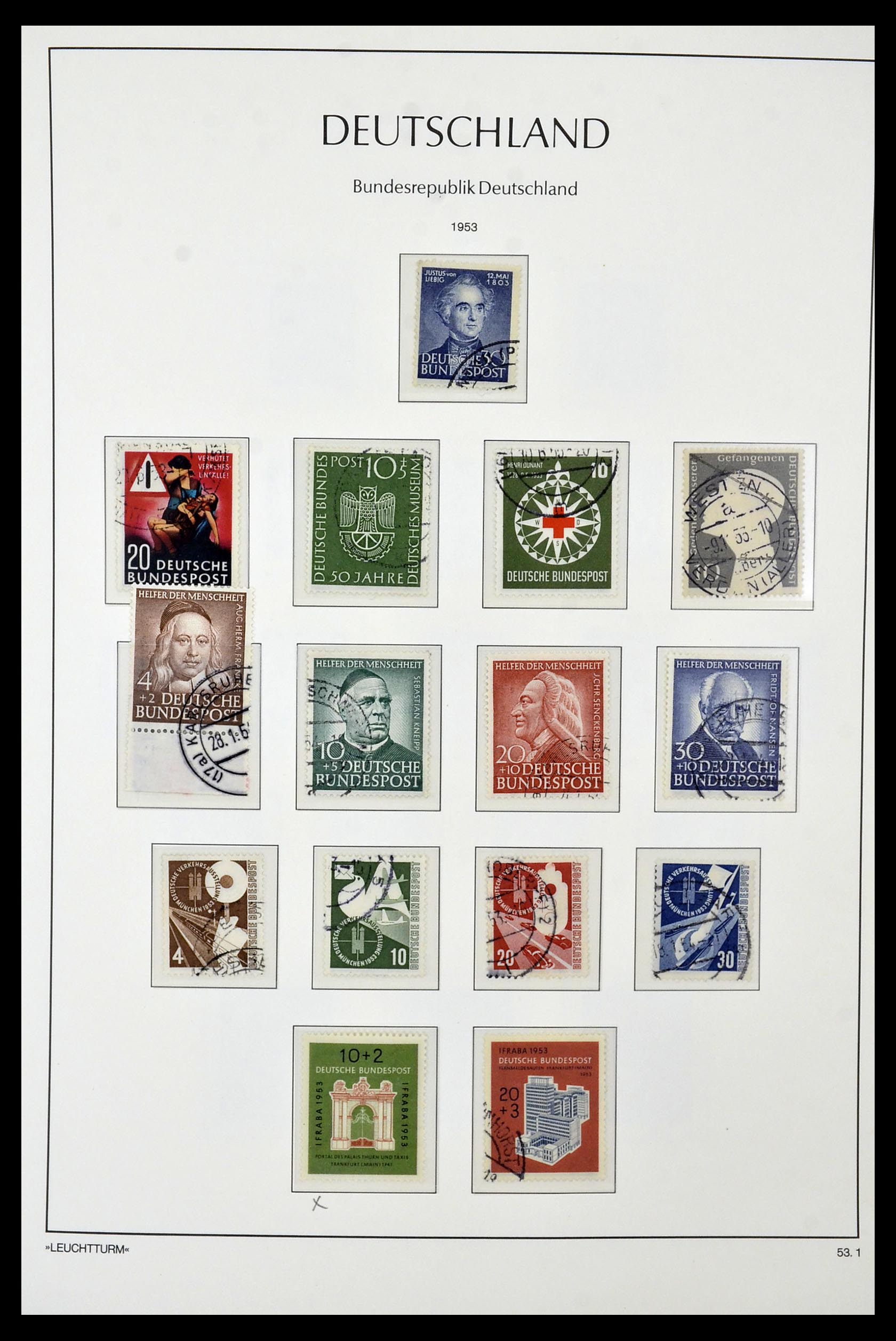 35061 005 - Stamp Collection 35061 Bundespost 1949-1977.