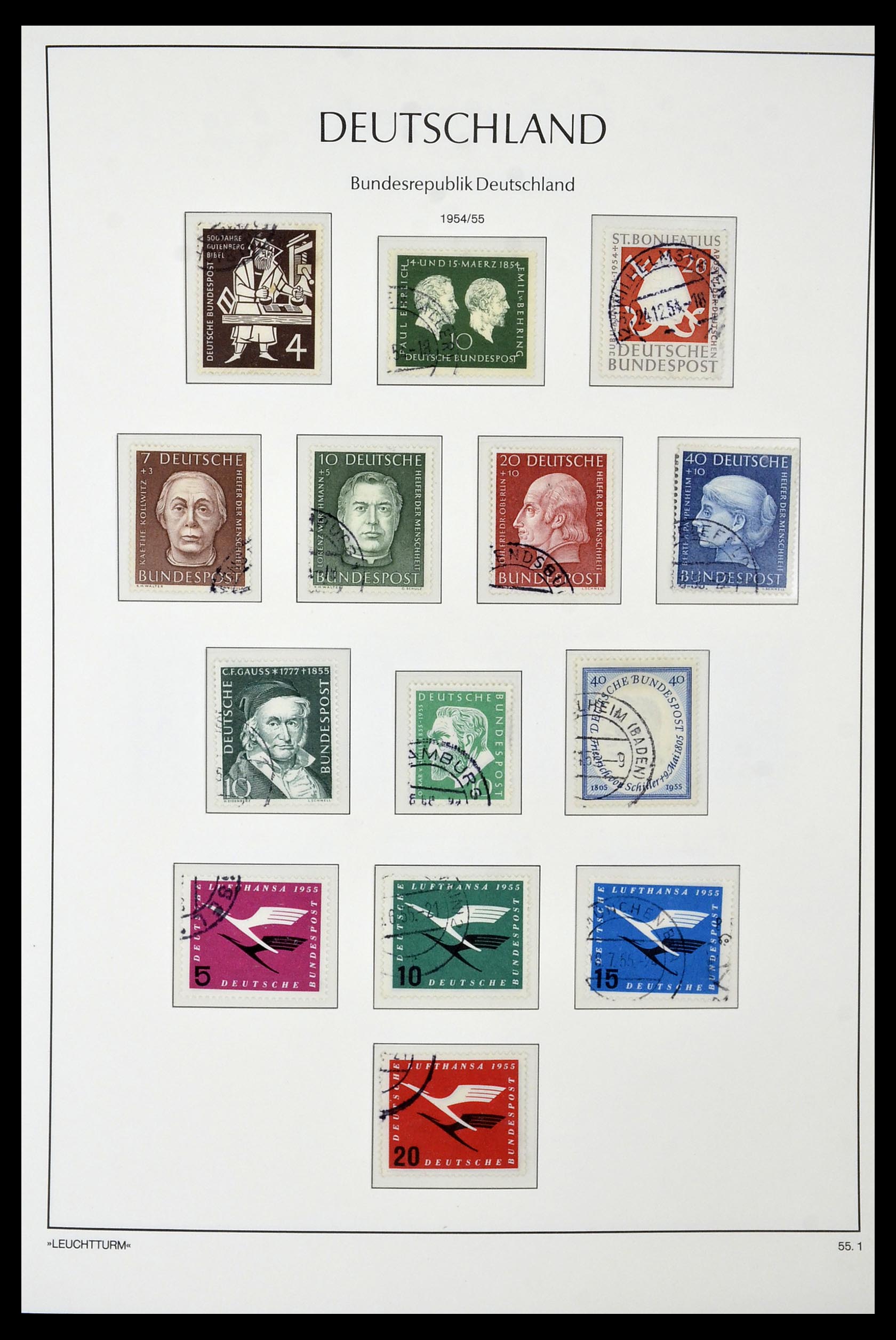 35061 007 - Postzegelverzameling 35061 Bundespost 1949-1977.