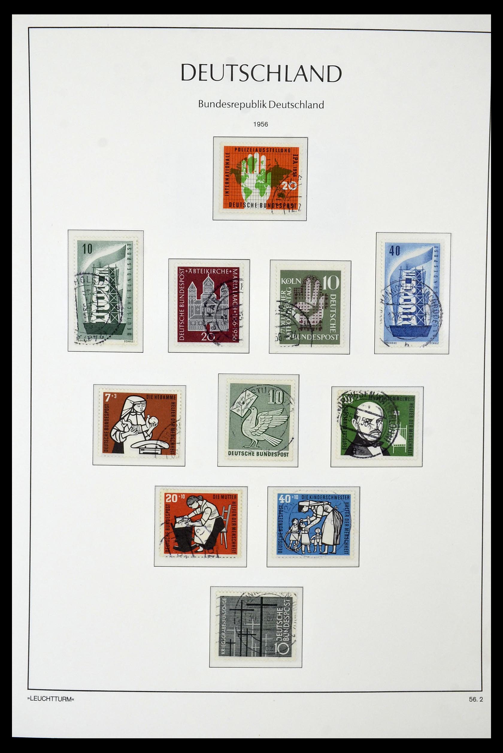 35061 010 - Postzegelverzameling 35061 Bundespost 1949-1977.