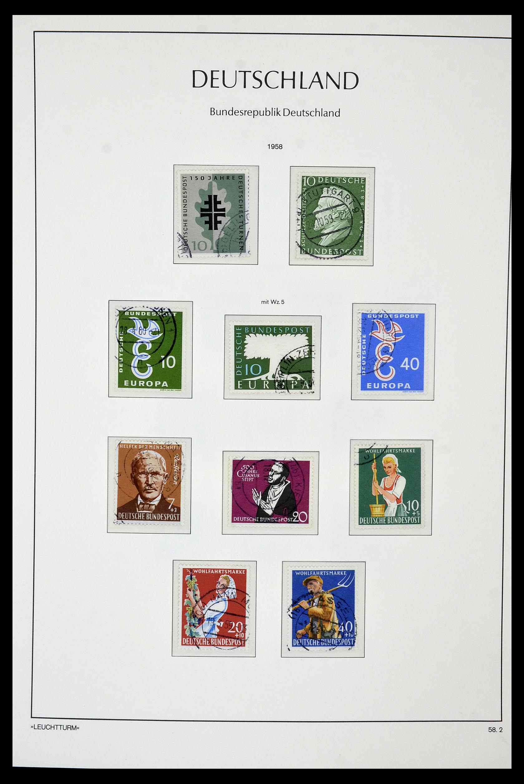 35061 014 - Postzegelverzameling 35061 Bundespost 1949-1977.