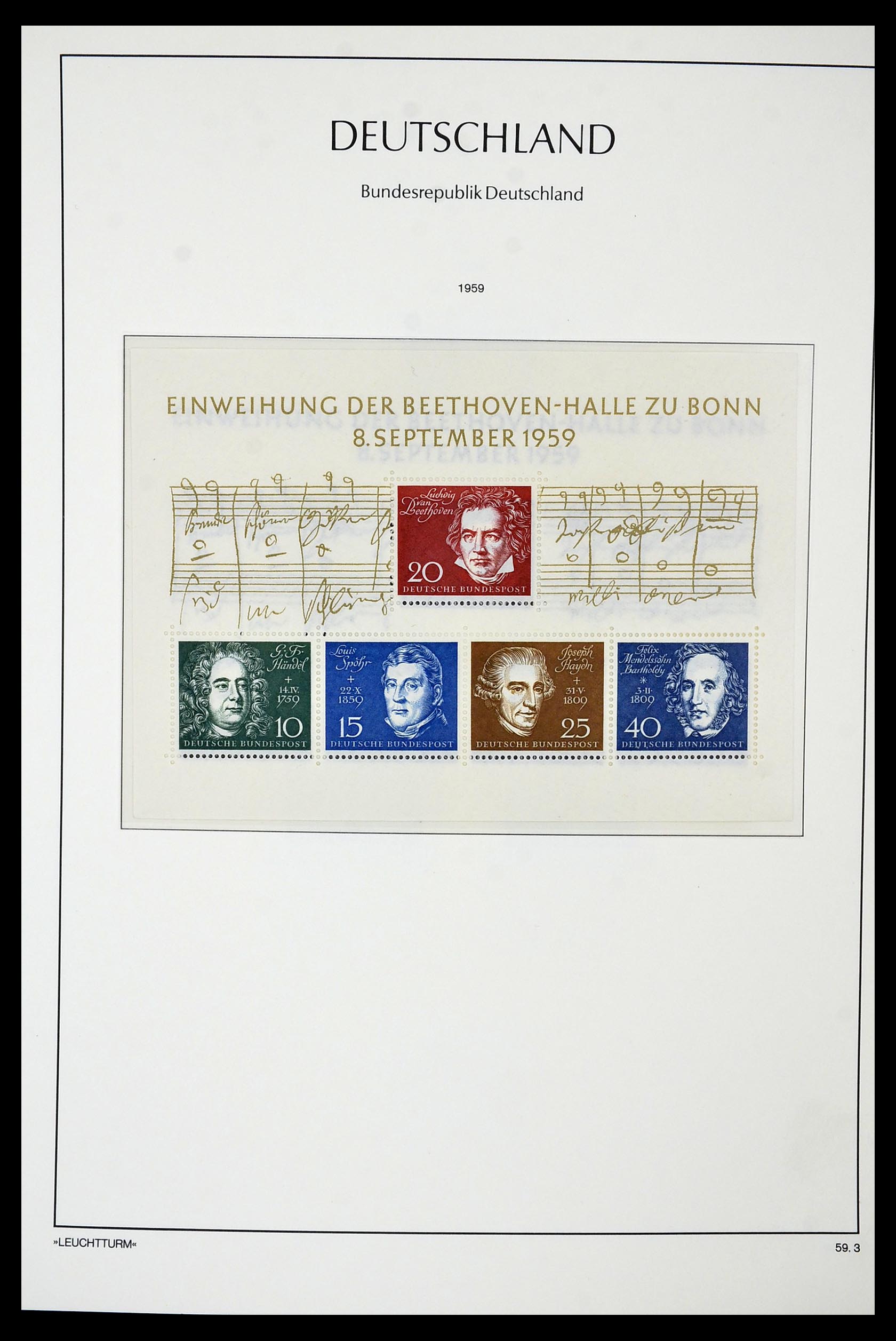 35061 017 - Stamp Collection 35061 Bundespost 1949-1977.