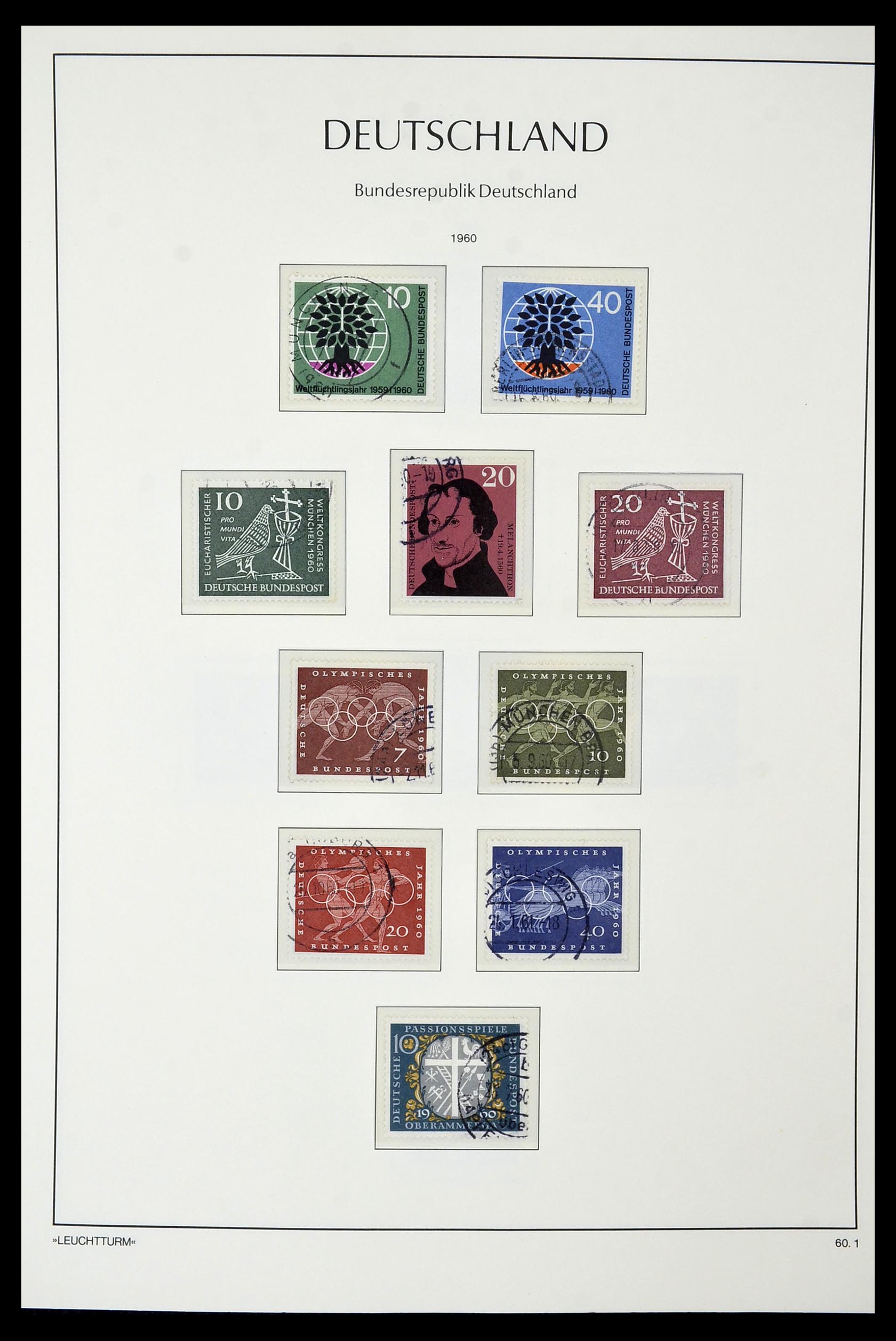 35061 019 - Postzegelverzameling 35061 Bundespost 1949-1977.