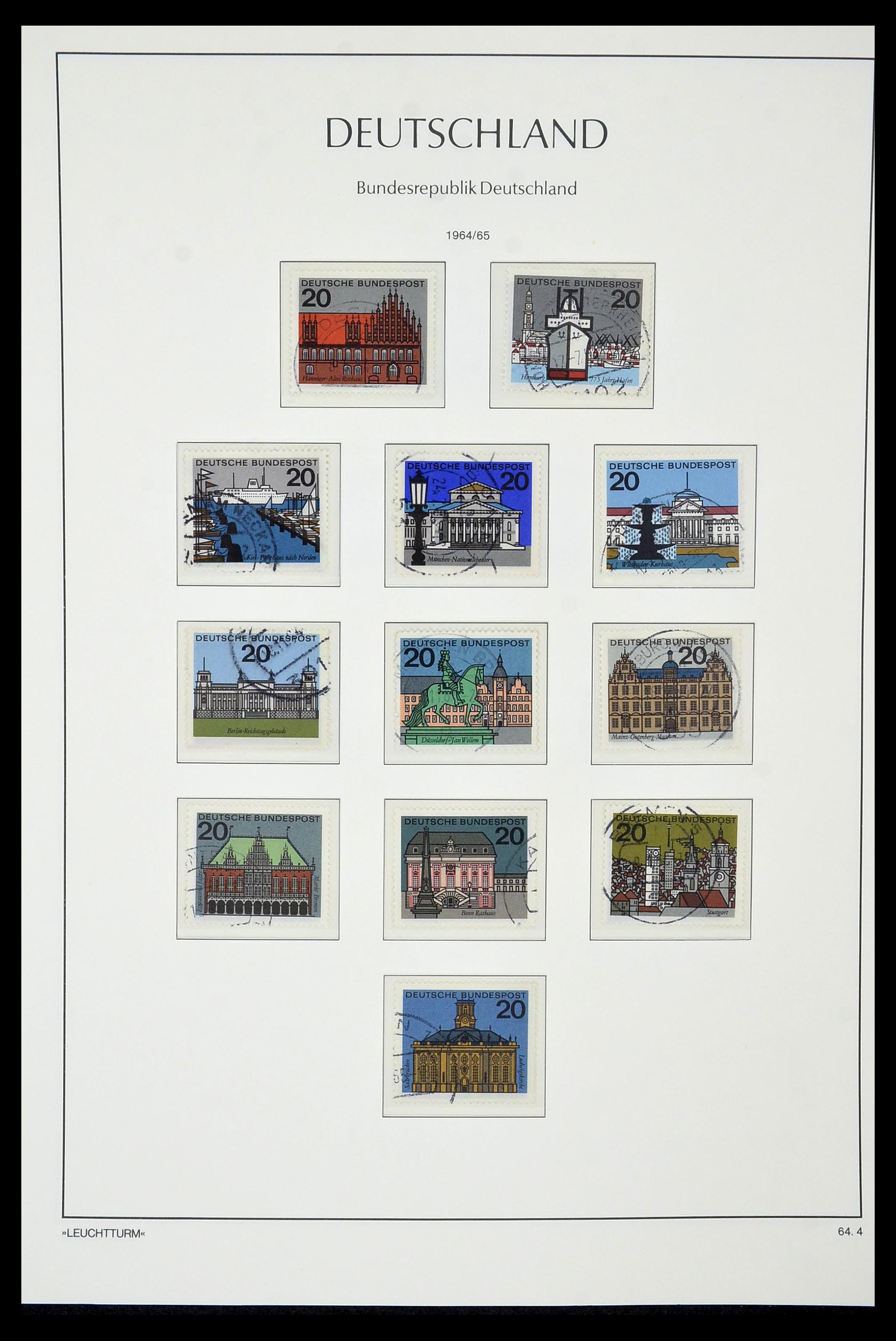 35061 031 - Postzegelverzameling 35061 Bundespost 1949-1977.