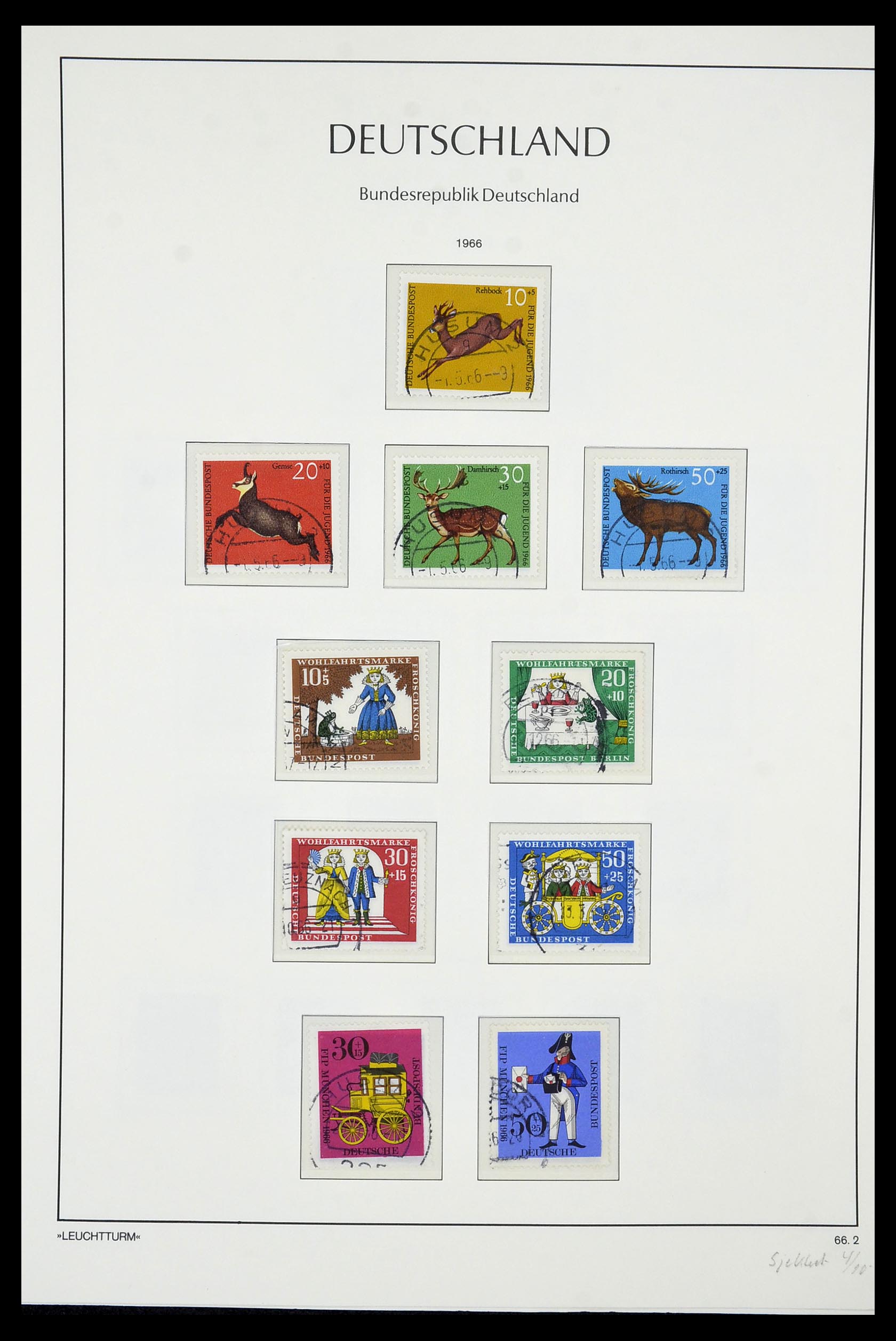 35061 036 - Postzegelverzameling 35061 Bundespost 1949-1977.