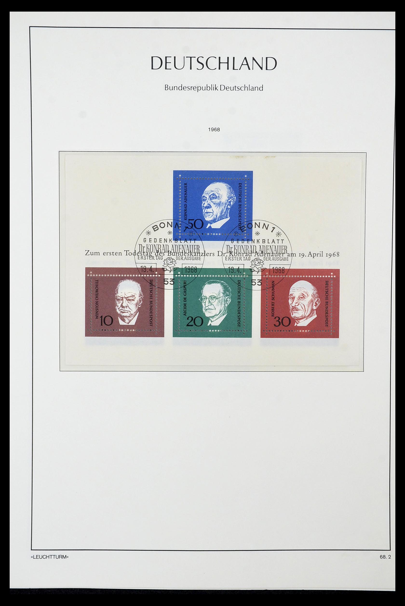35061 040 - Postzegelverzameling 35061 Bundespost 1949-1977.