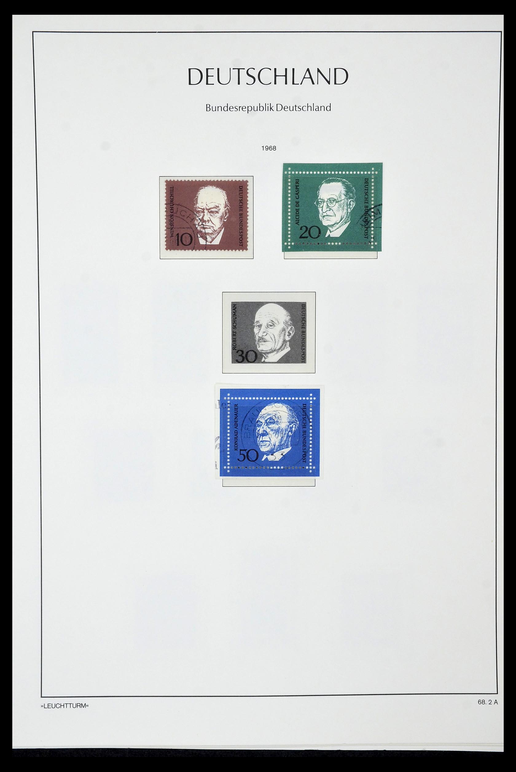 35061 041 - Postzegelverzameling 35061 Bundespost 1949-1977.