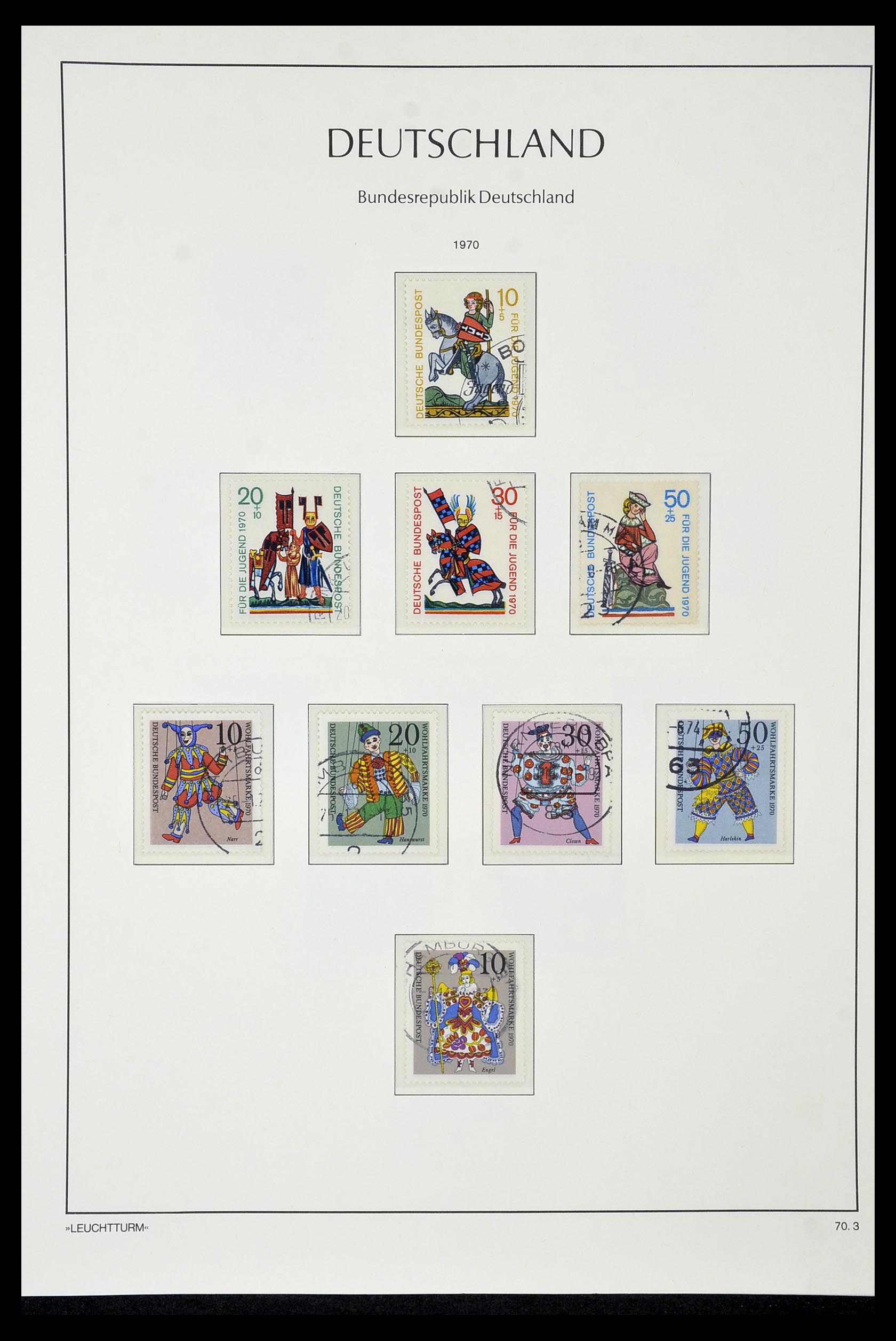 35061 049 - Postzegelverzameling 35061 Bundespost 1949-1977.