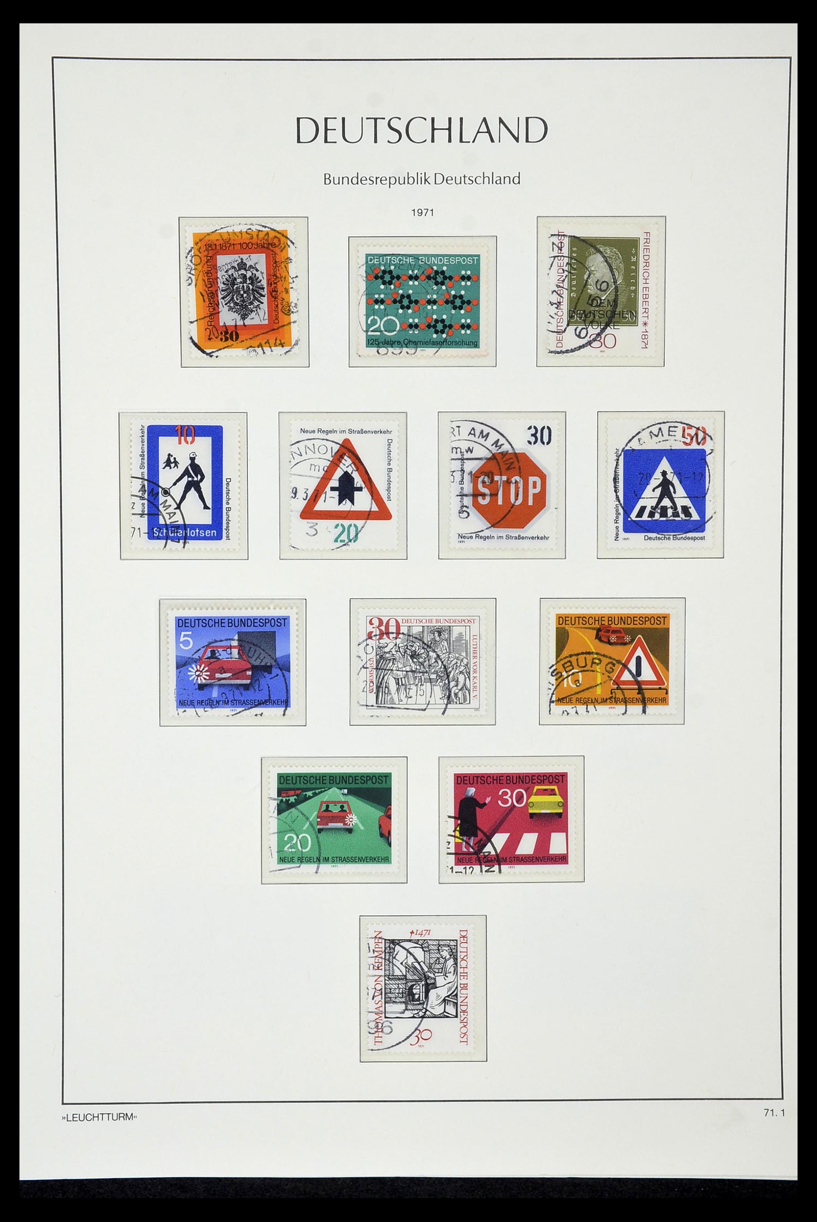 35061 050 - Postzegelverzameling 35061 Bundespost 1949-1977.