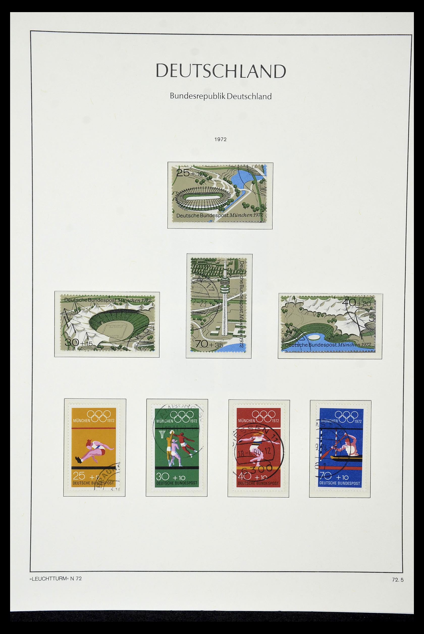 35061 058 - Postzegelverzameling 35061 Bundespost 1949-1977.