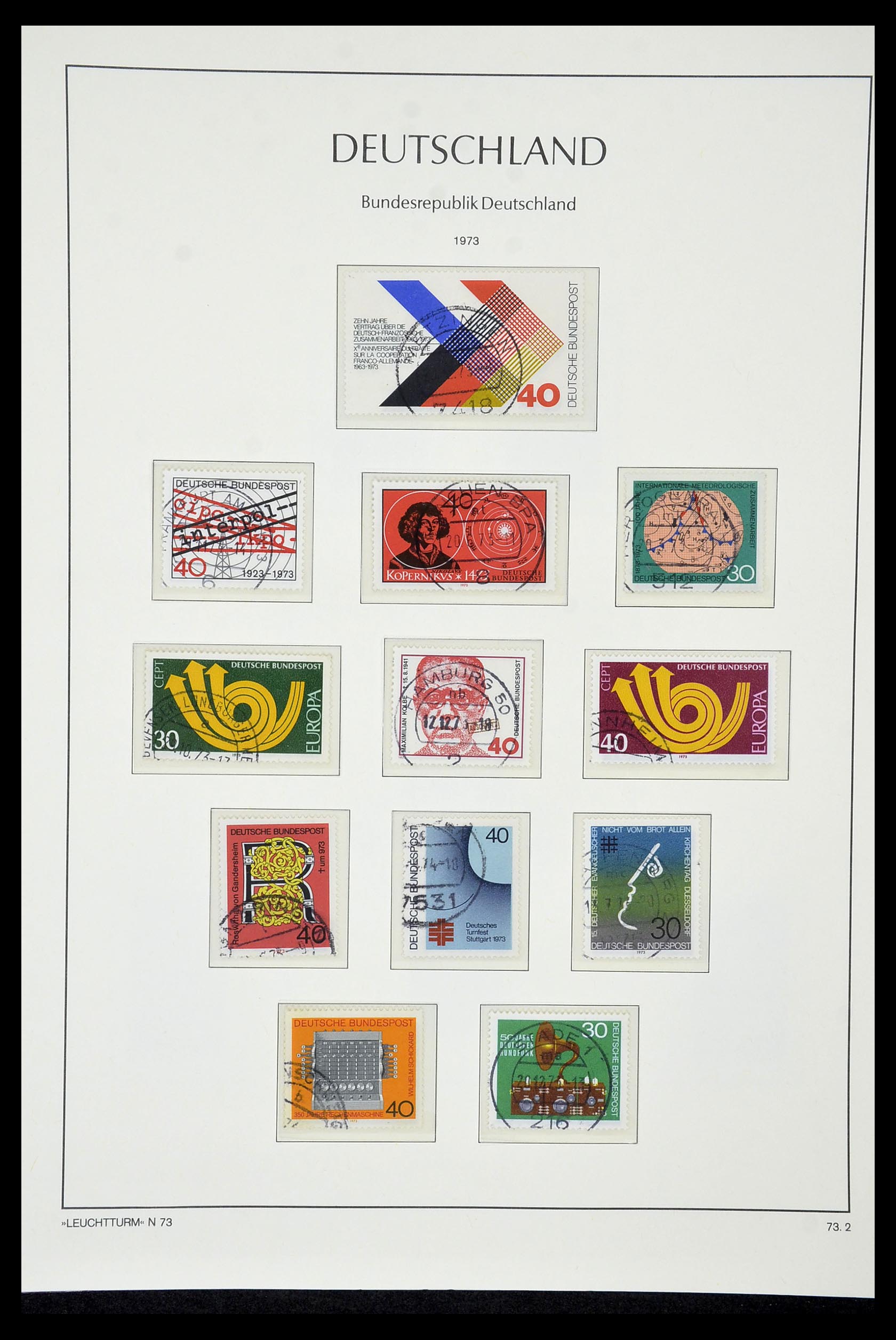 35061 060 - Postzegelverzameling 35061 Bundespost 1949-1977.