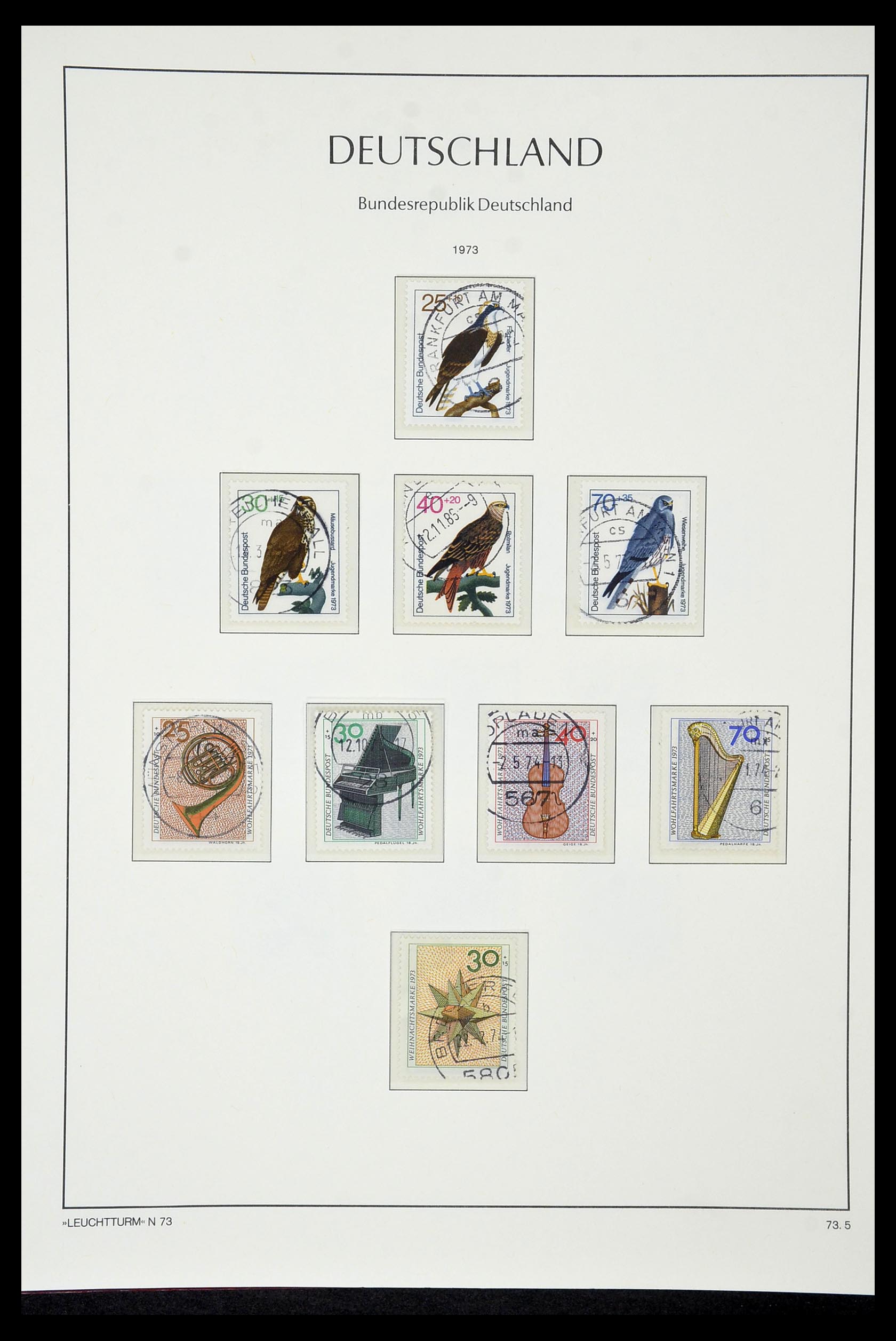 35061 063 - Stamp Collection 35061 Bundespost 1949-1977.