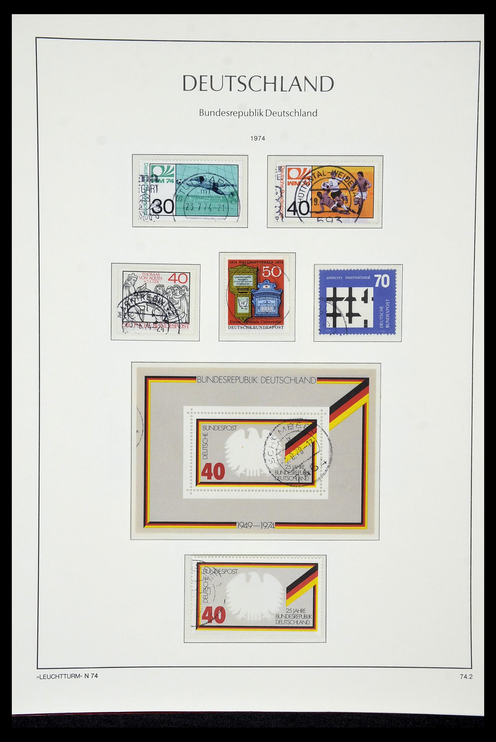 35061 066 - Postzegelverzameling 35061 Bundespost 1949-1977.