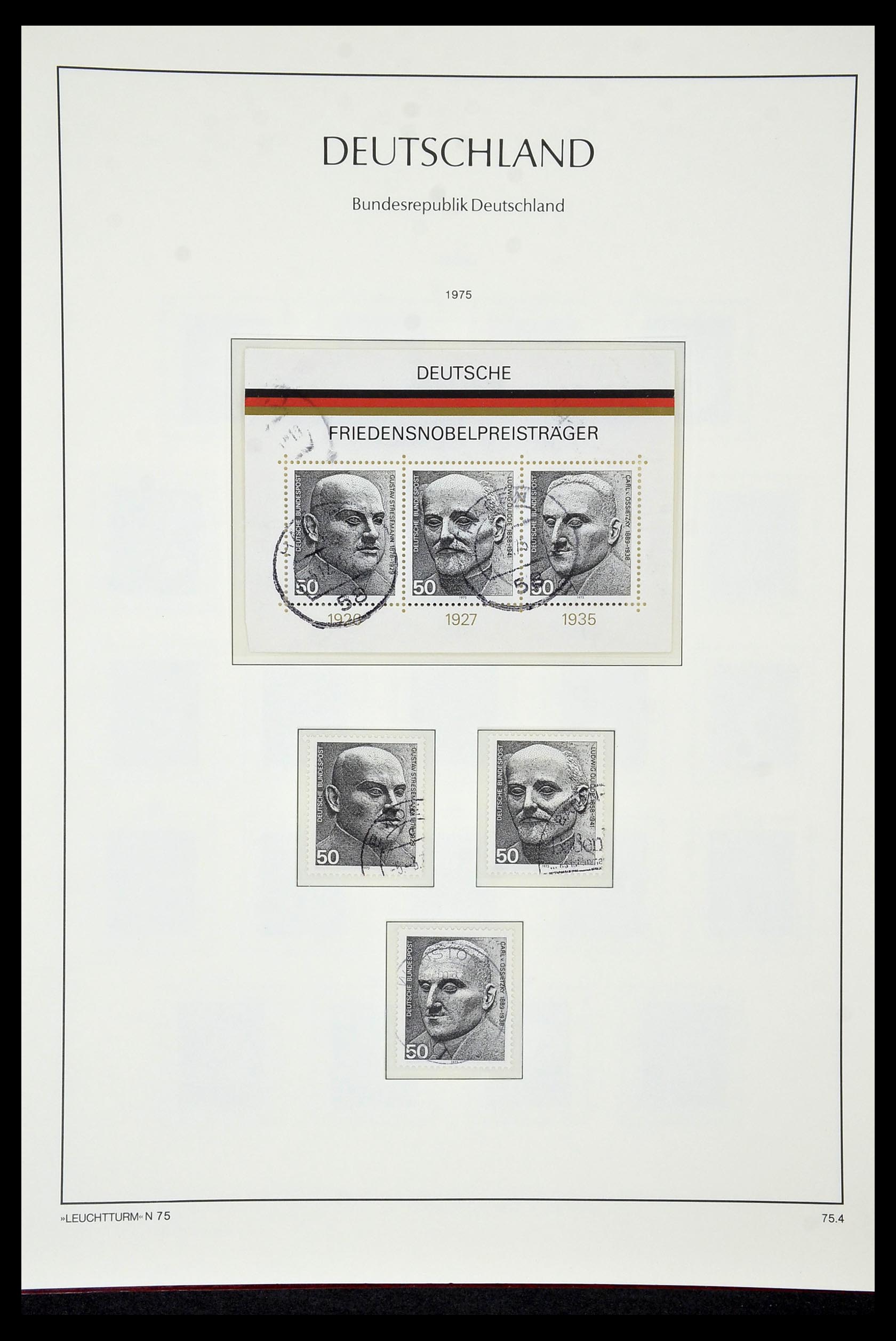 35061 073 - Postzegelverzameling 35061 Bundespost 1949-1977.