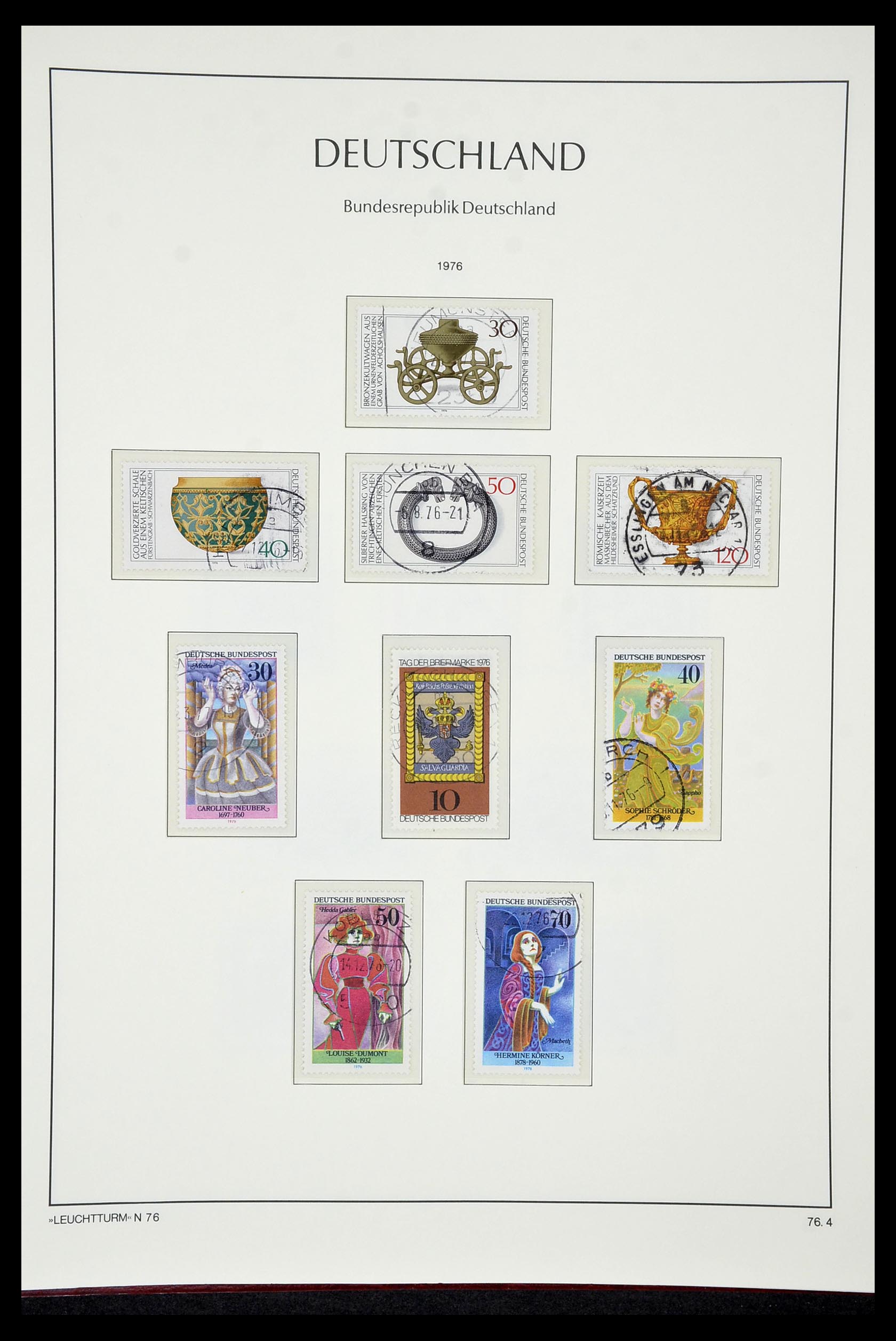 35061 078 - Postzegelverzameling 35061 Bundespost 1949-1977.