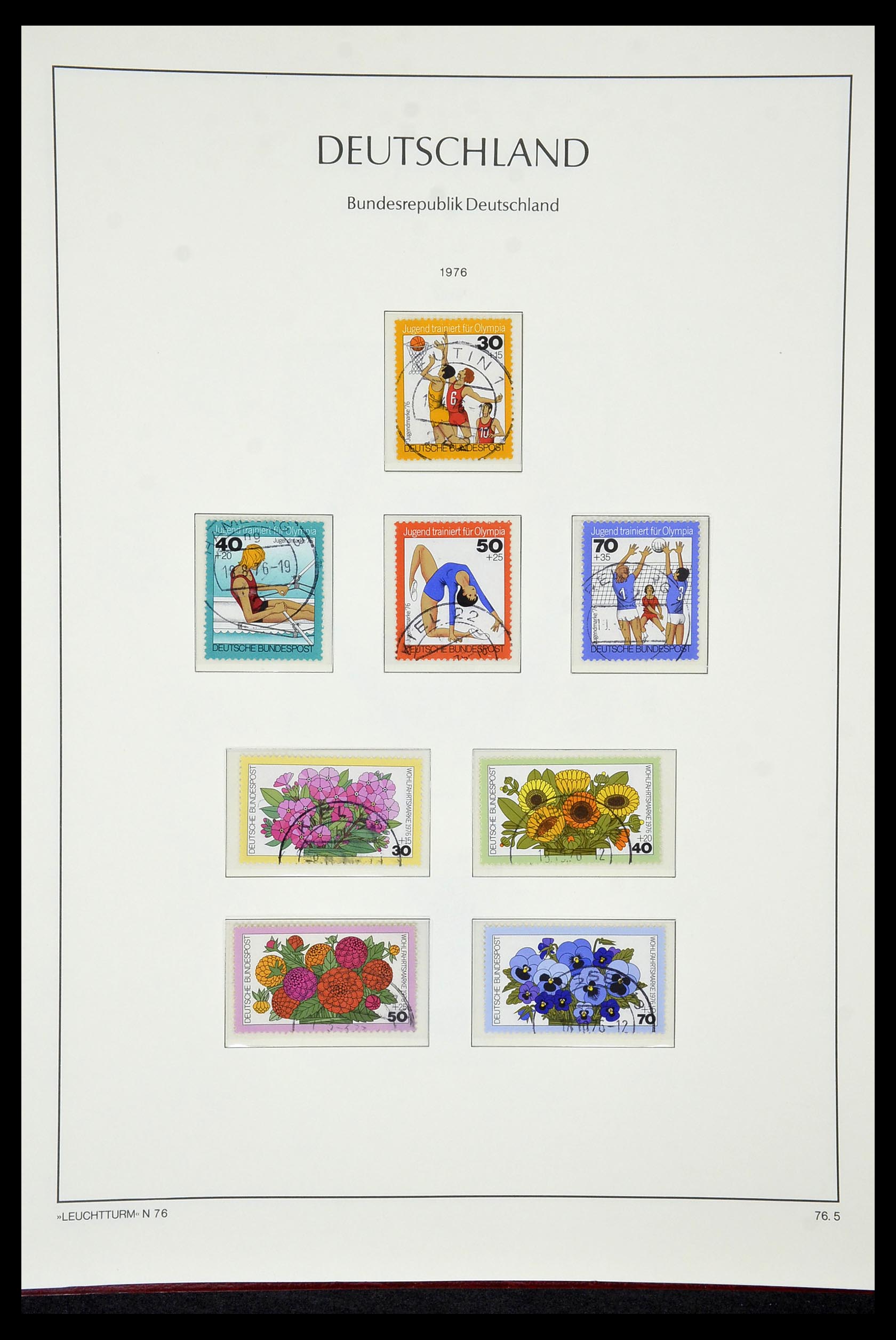 35061 079 - Postzegelverzameling 35061 Bundespost 1949-1977.