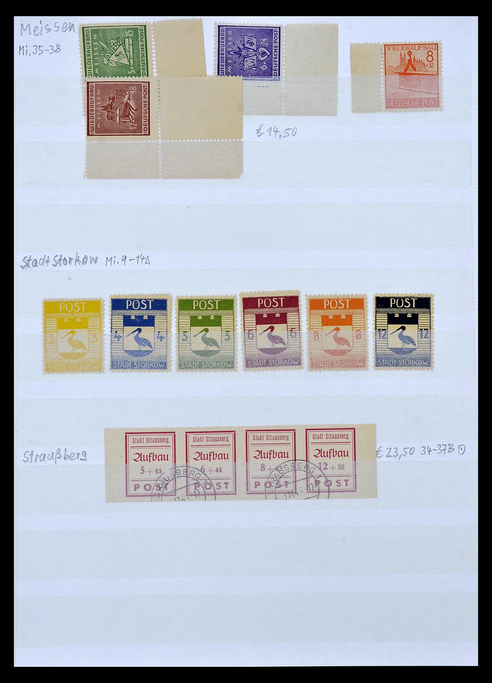 35063 002 - Stamp Collection 35063 German Zones 1945-1949.