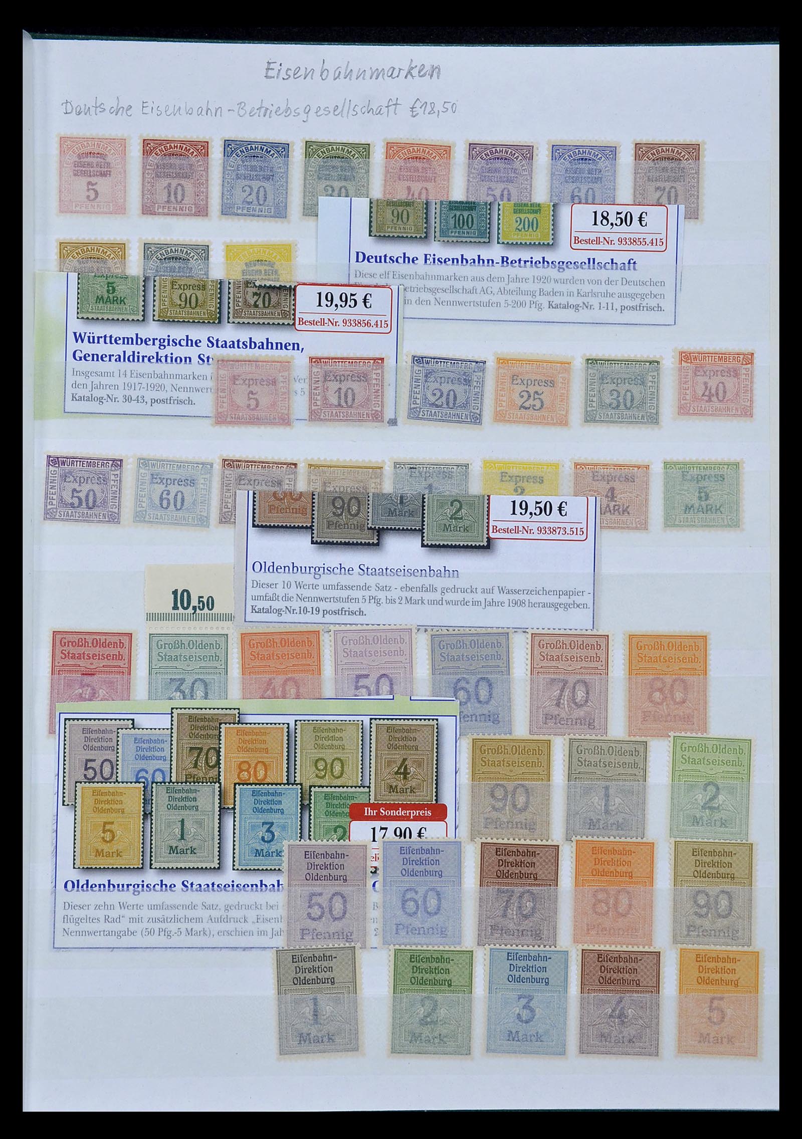 35063 003 - Postzegelverzameling 35063 Duitse Zones 1945-1949.