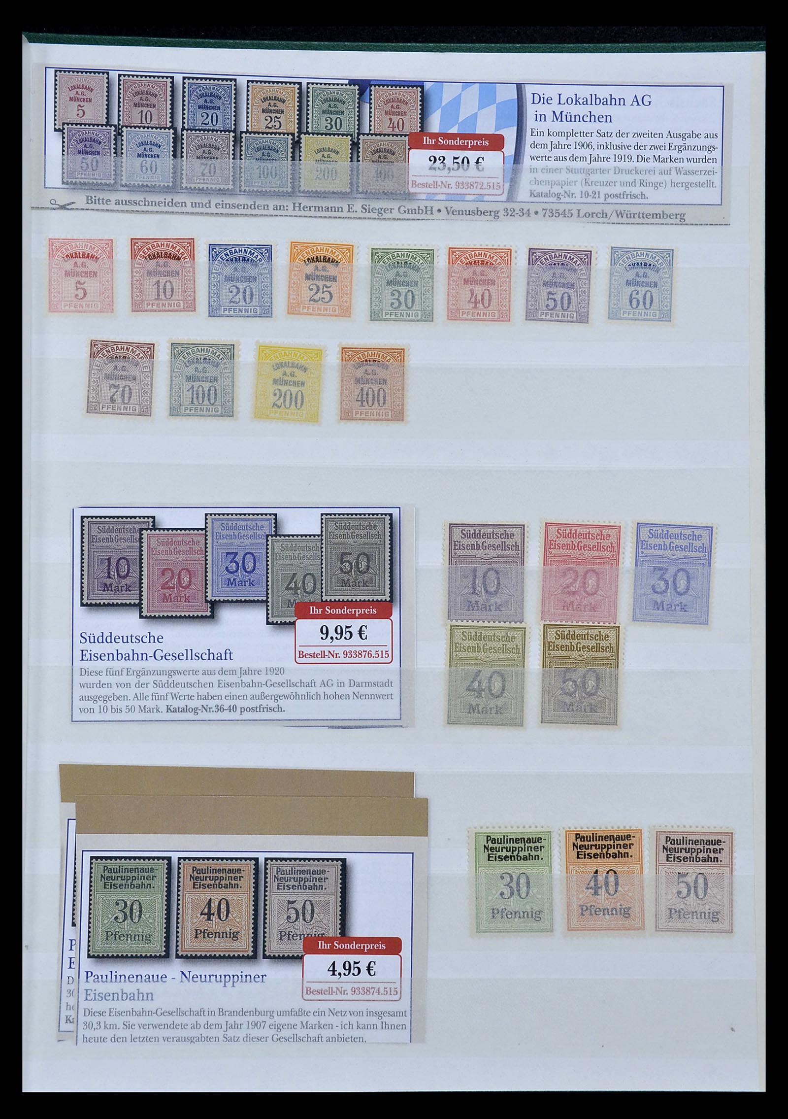 35063 007 - Postzegelverzameling 35063 Duitse Zones 1945-1949.