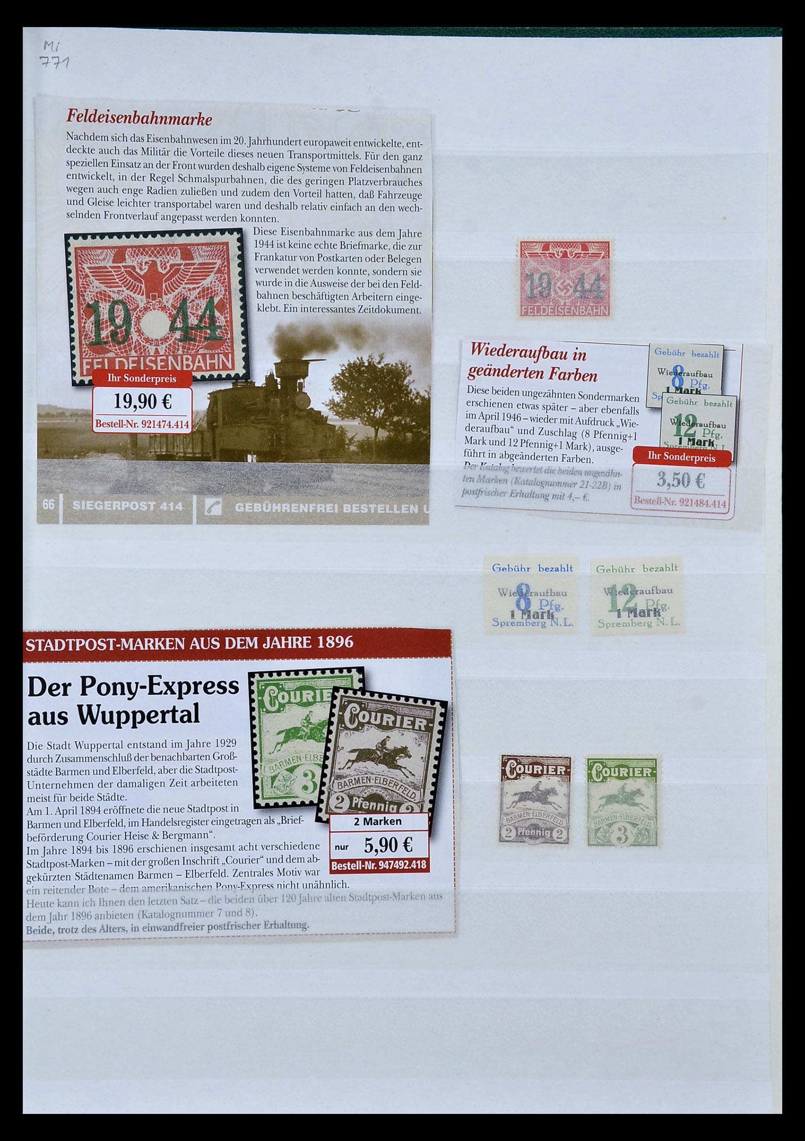 35063 009 - Postzegelverzameling 35063 Duitse Zones 1945-1949.