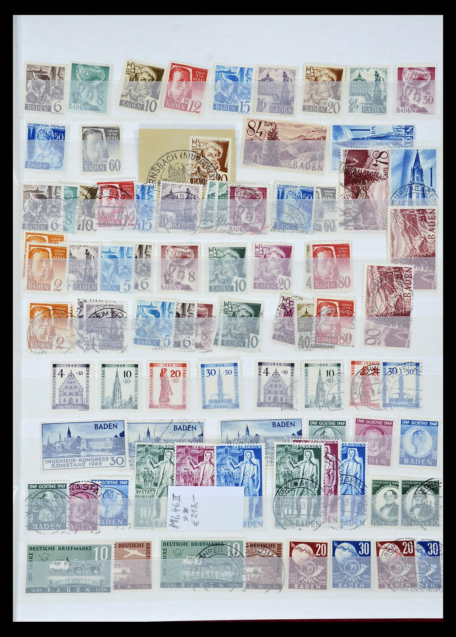 35063 018 - Postzegelverzameling 35063 Duitse Zones 1945-1949.