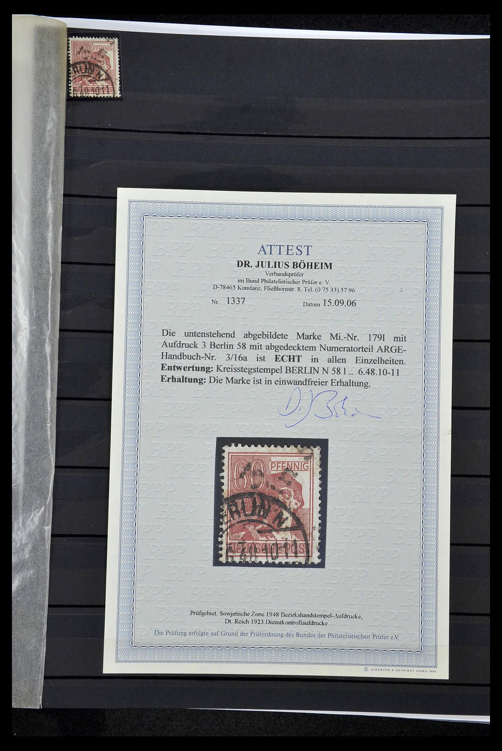 35063 030 - Postzegelverzameling 35063 Duitse Zones 1945-1949.