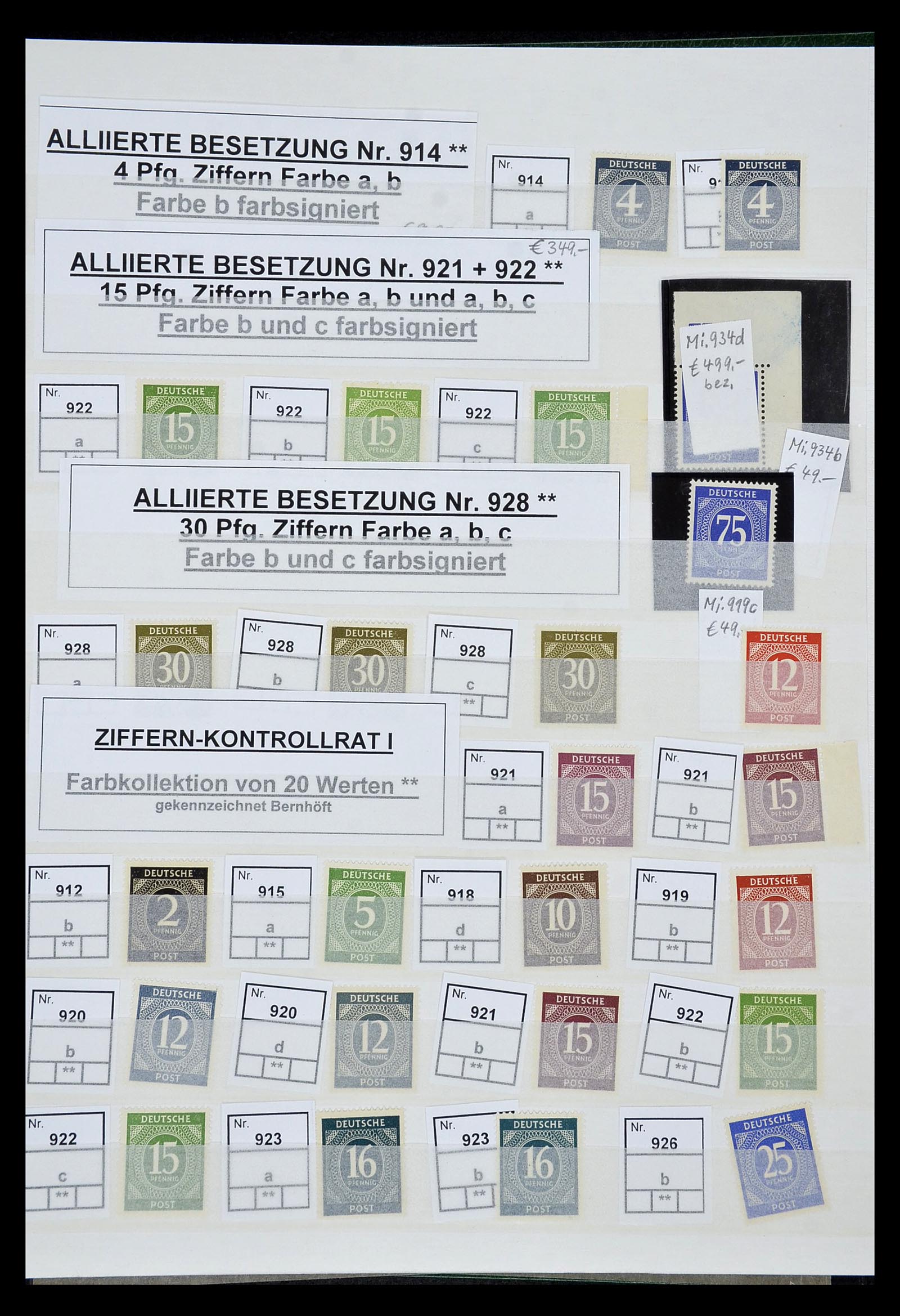 35063 033 - Stamp Collection 35063 German Zones 1945-1949.