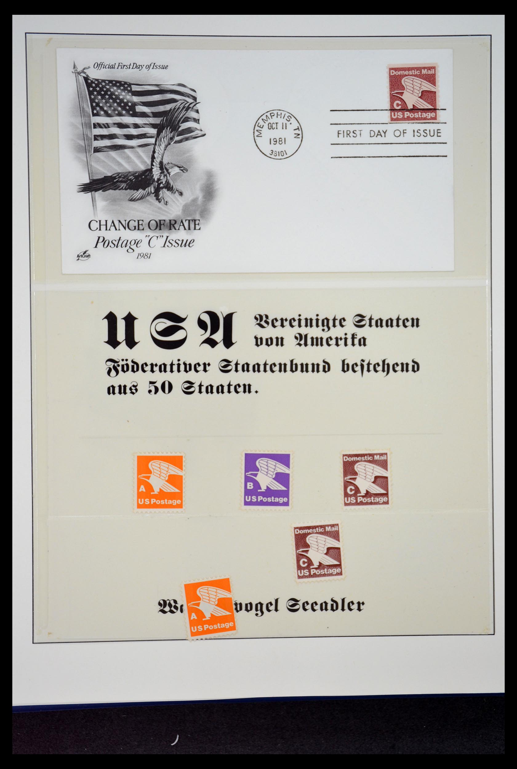 35066 001 - Stamp Collection 35066 USA 1965-2004.