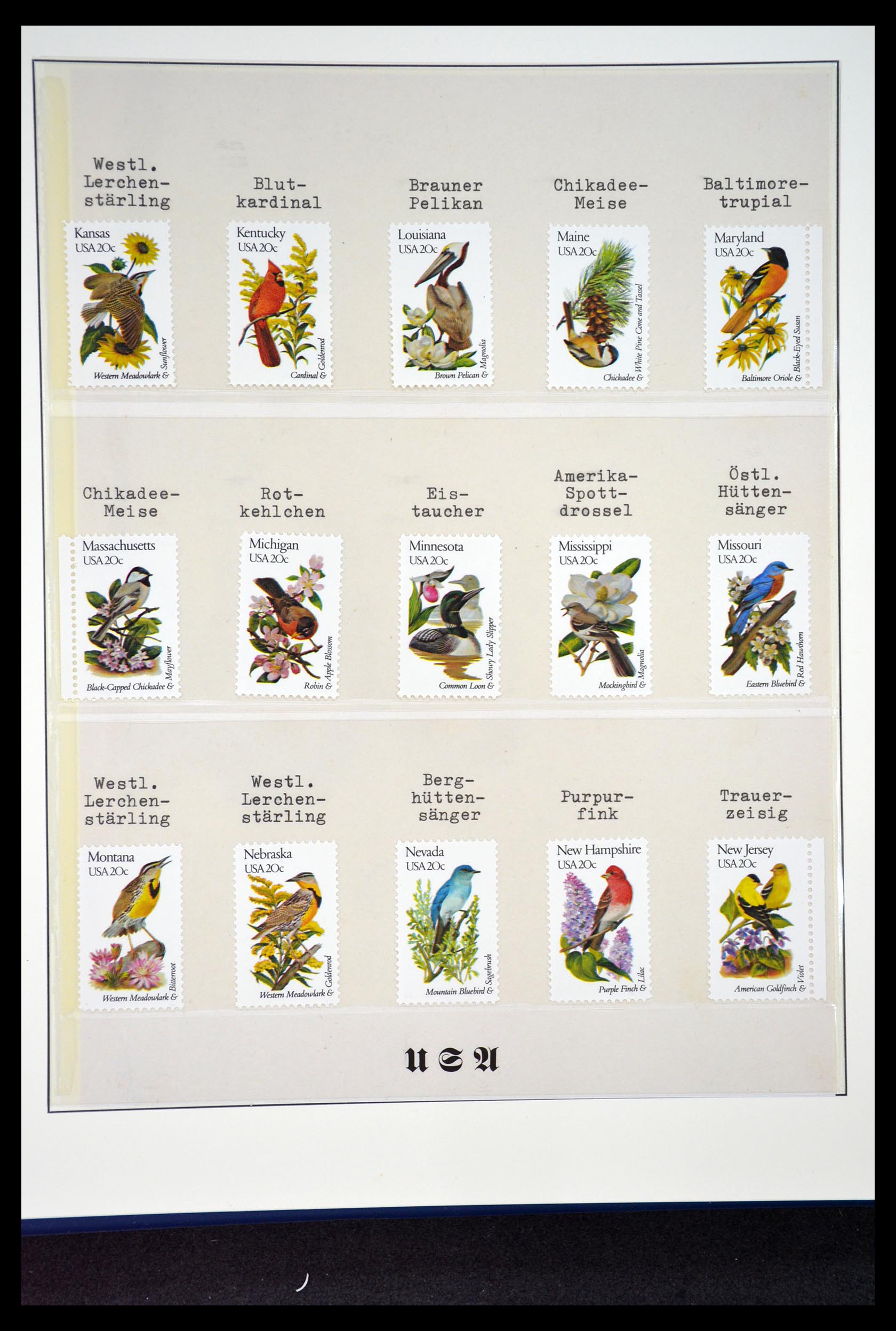35066 007 - Stamp Collection 35066 USA 1965-2004.