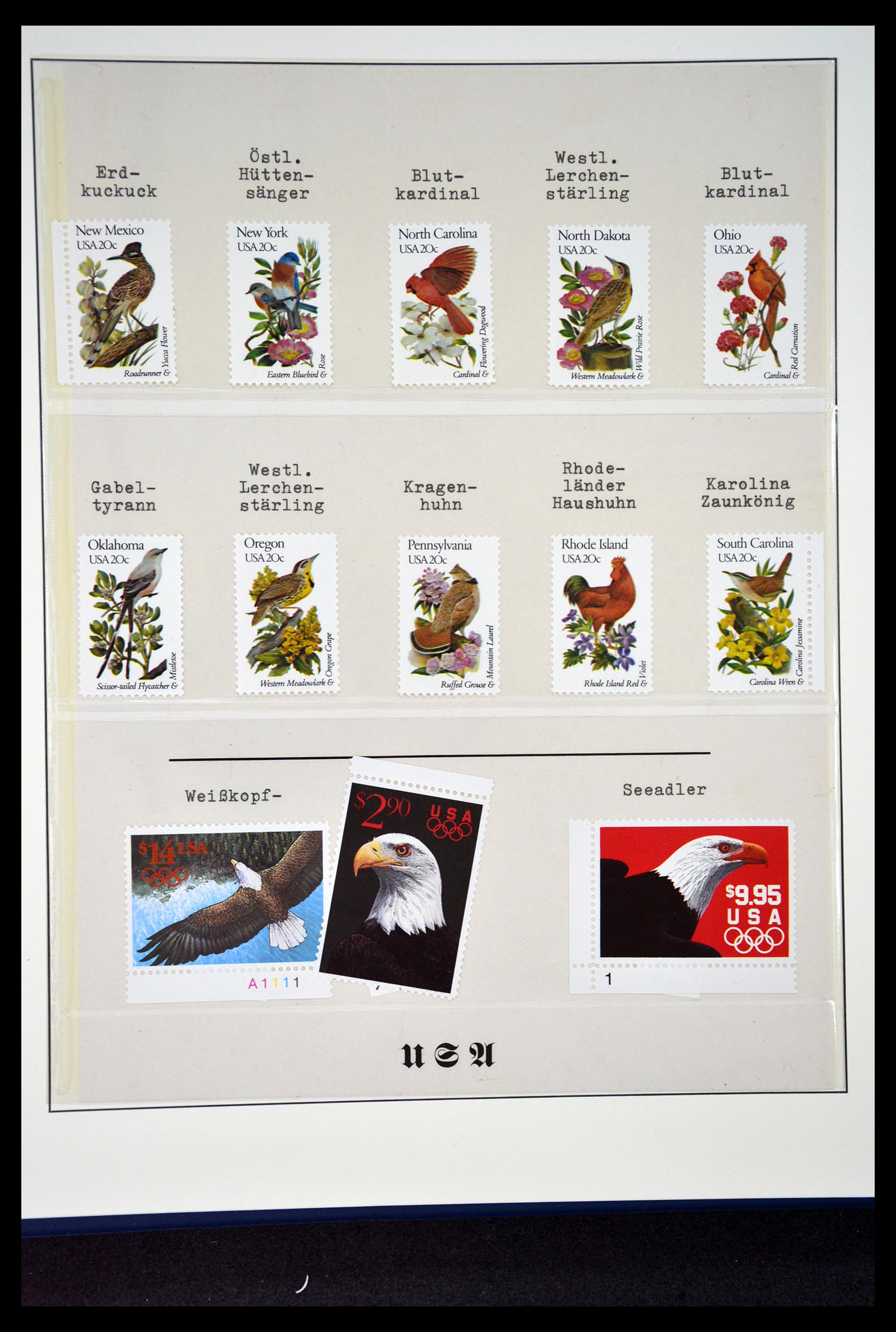 35066 008 - Stamp Collection 35066 USA 1965-2004.