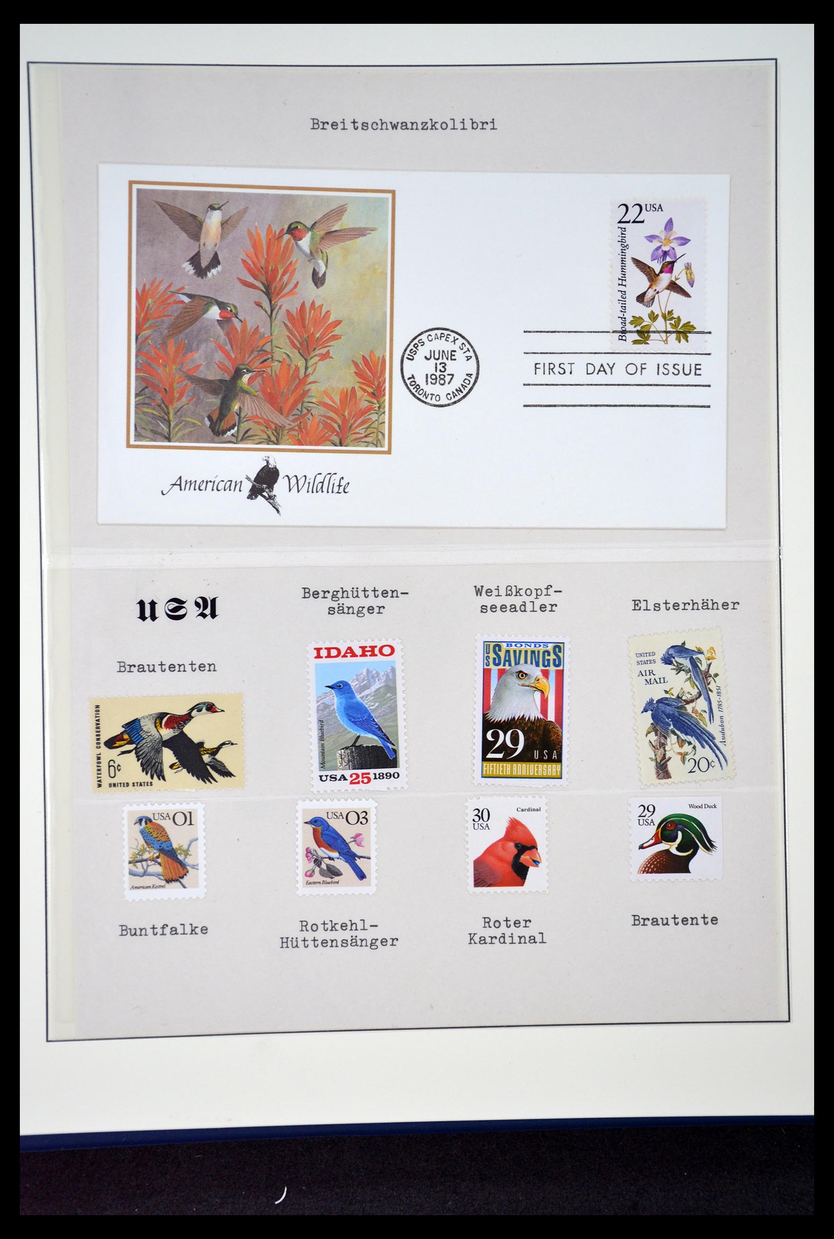35066 009 - Stamp Collection 35066 USA 1965-2004.