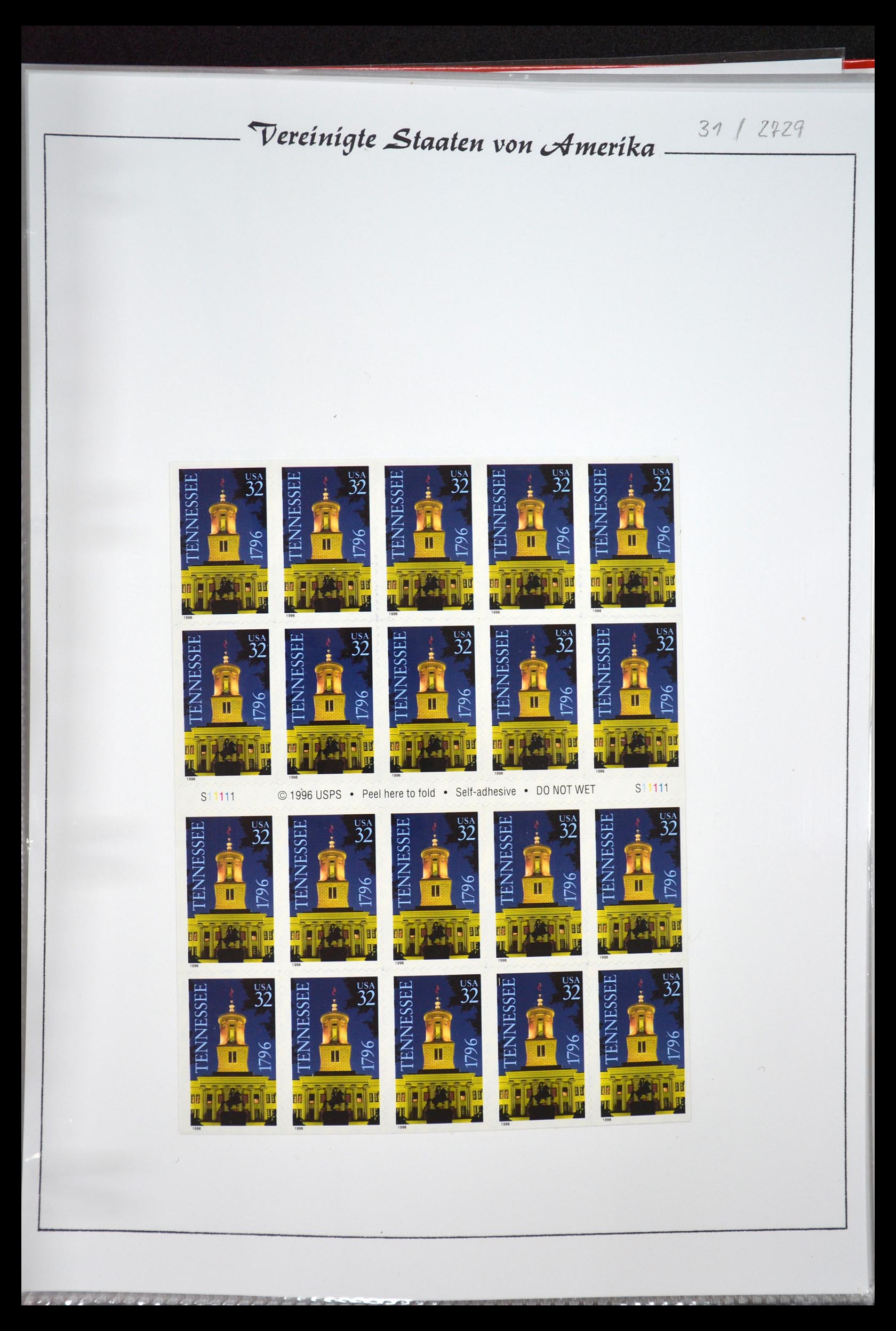 35066 058 - Stamp Collection 35066 USA 1965-2004.