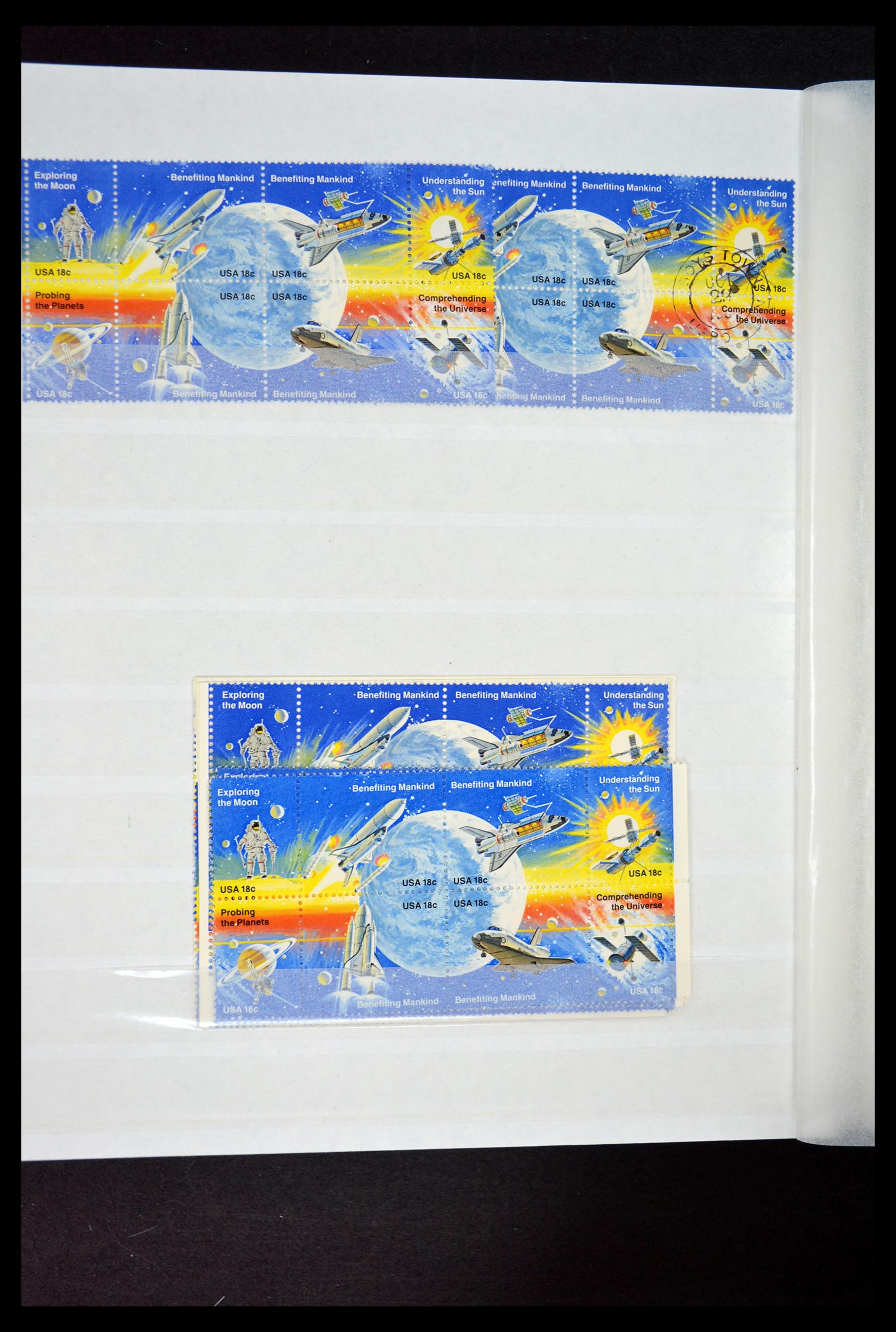 35066 349 - Stamp Collection 35066 USA 1965-2004.