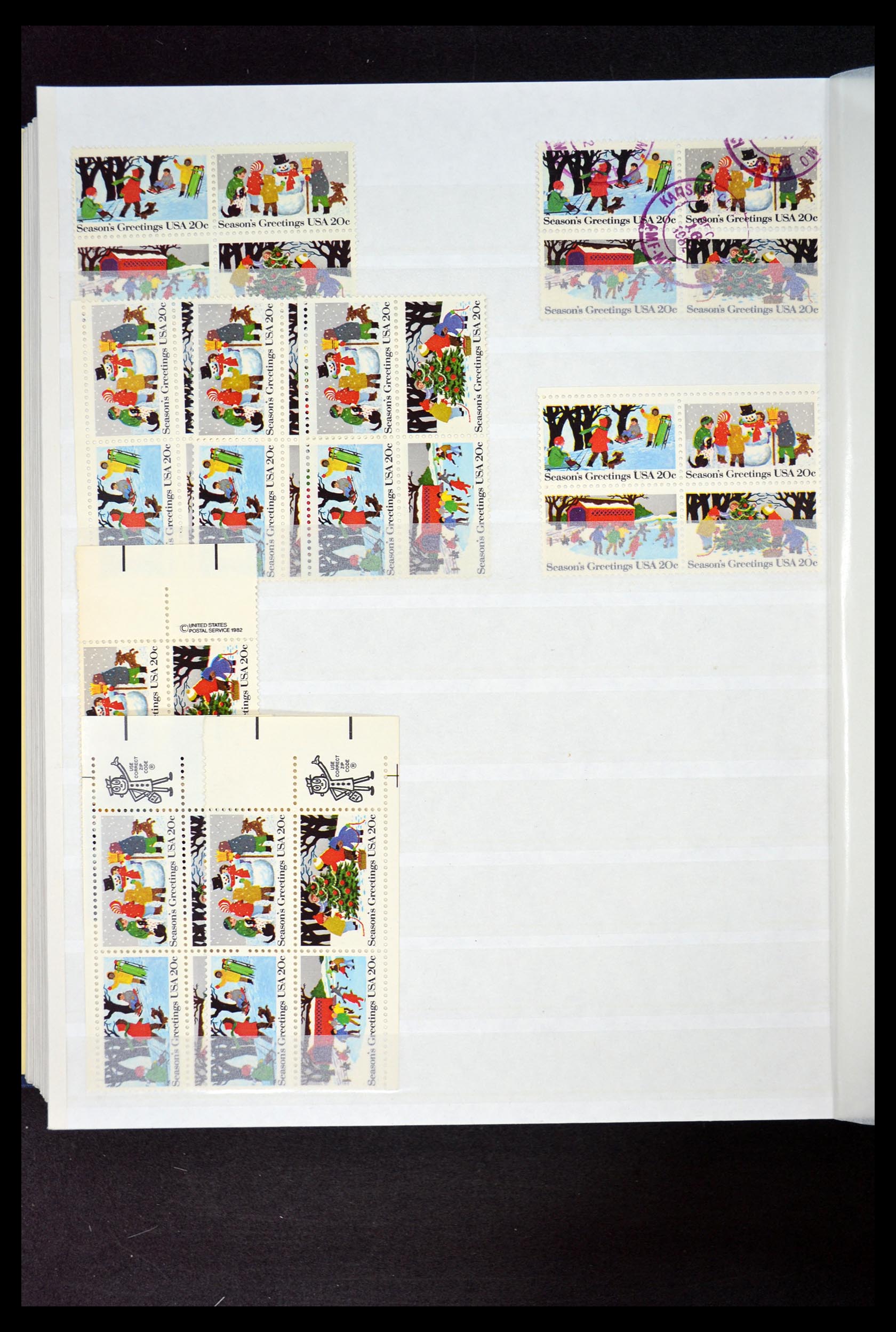 35066 355 - Stamp Collection 35066 USA 1965-2004.