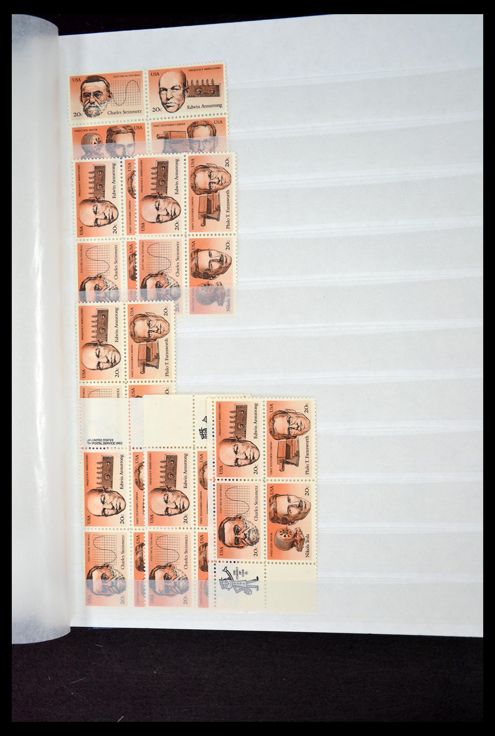 35066 358 - Stamp Collection 35066 USA 1965-2004.