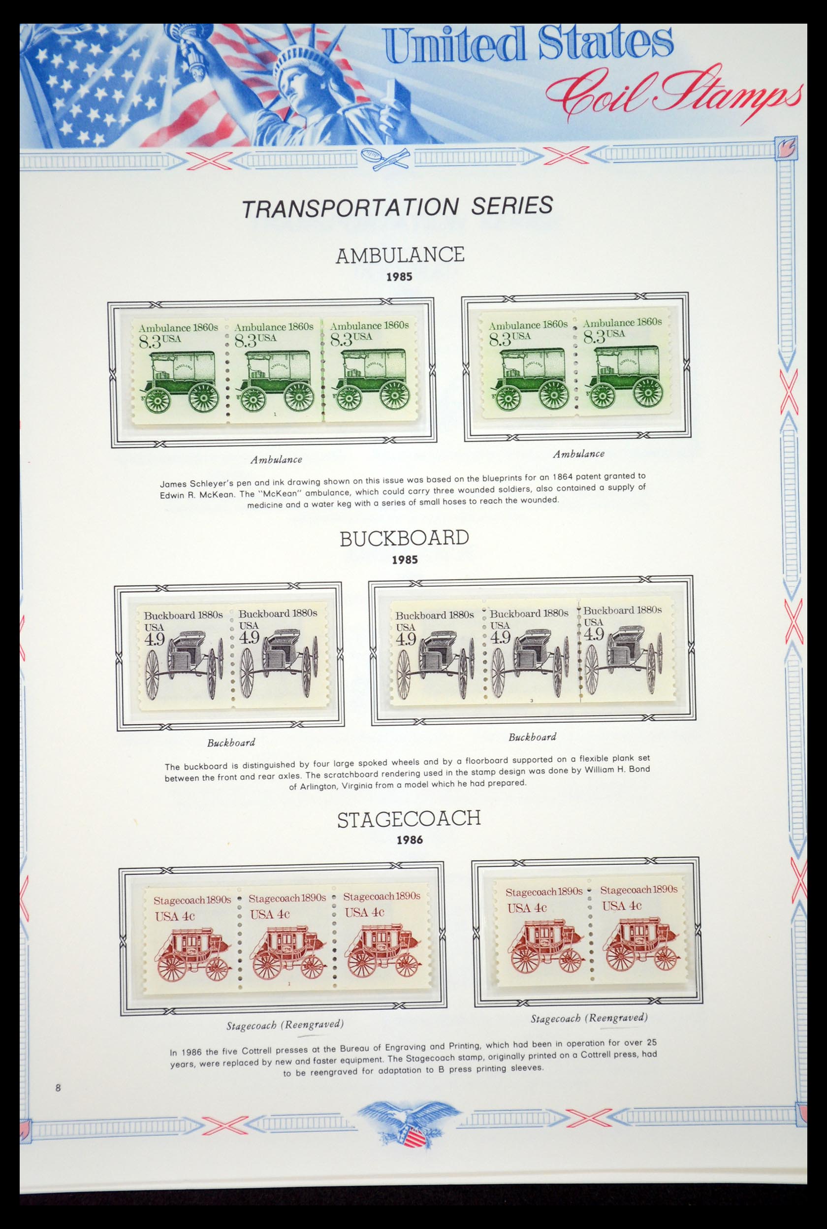 35066 370 - Stamp Collection 35066 USA 1965-2004.