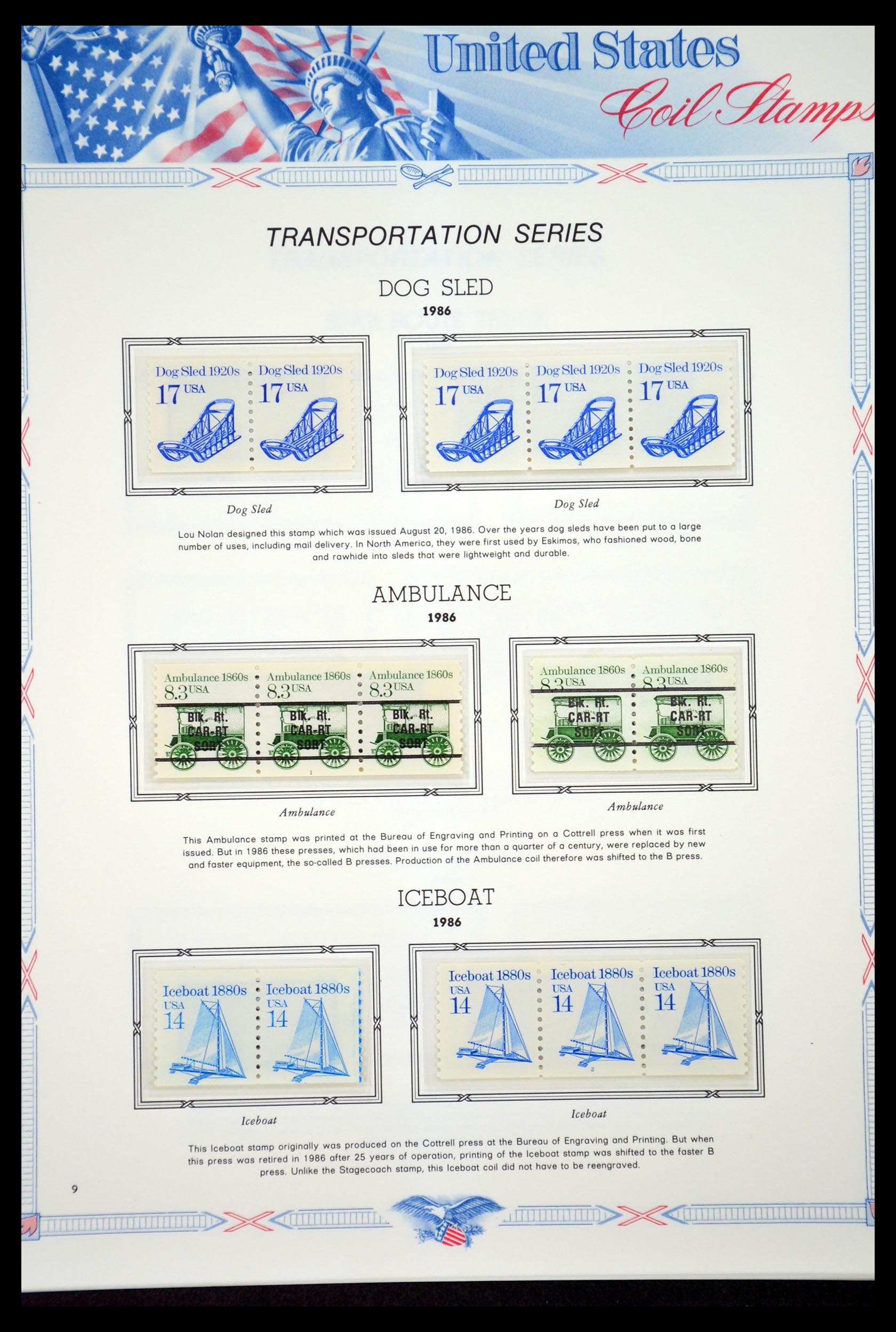 35066 371 - Stamp Collection 35066 USA 1965-2004.